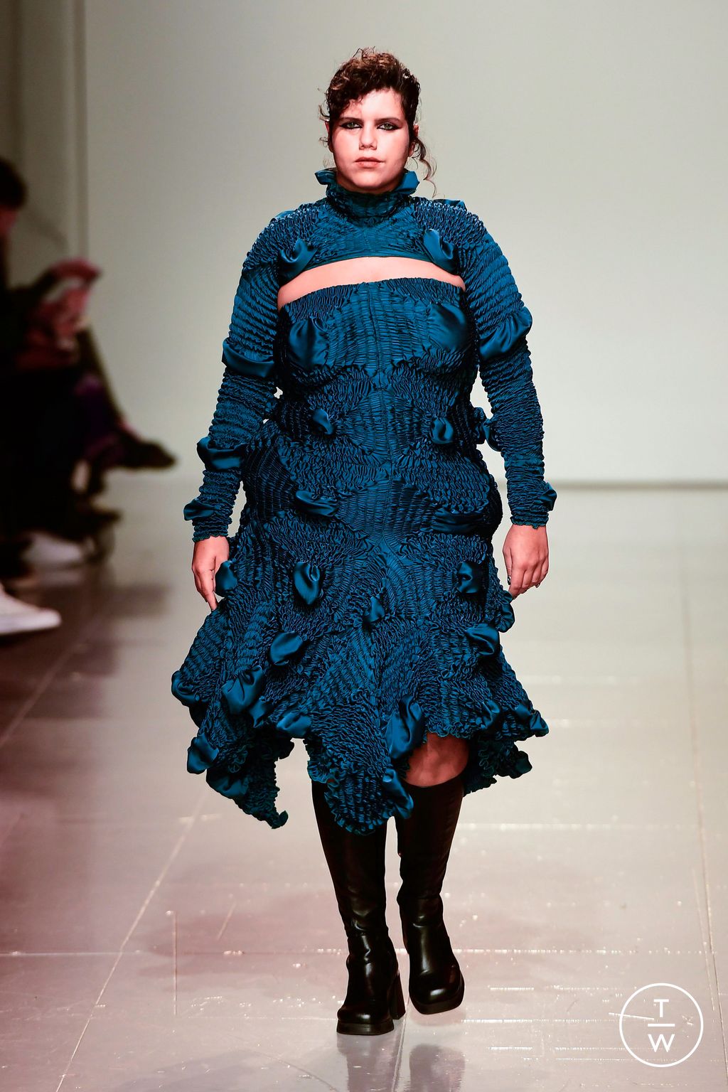 Fashion Week London Fall/Winter 2023 look 20 from the Feben collection 女装
