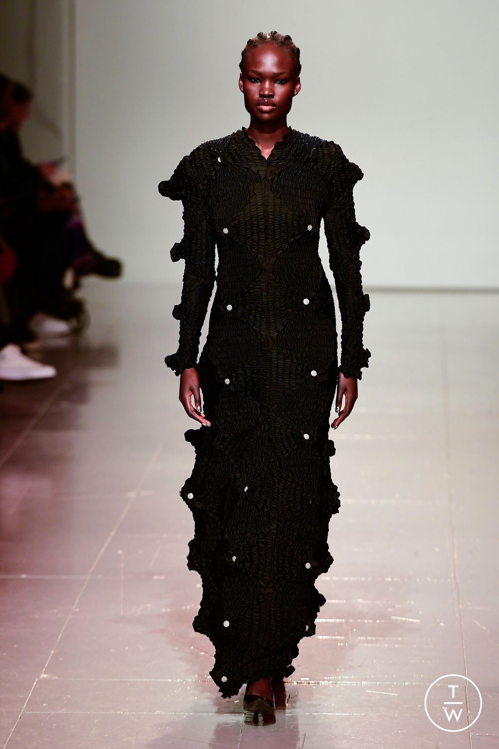 Fashion Week London Fall/Winter 2023 look 27 from the Feben collection womenswear