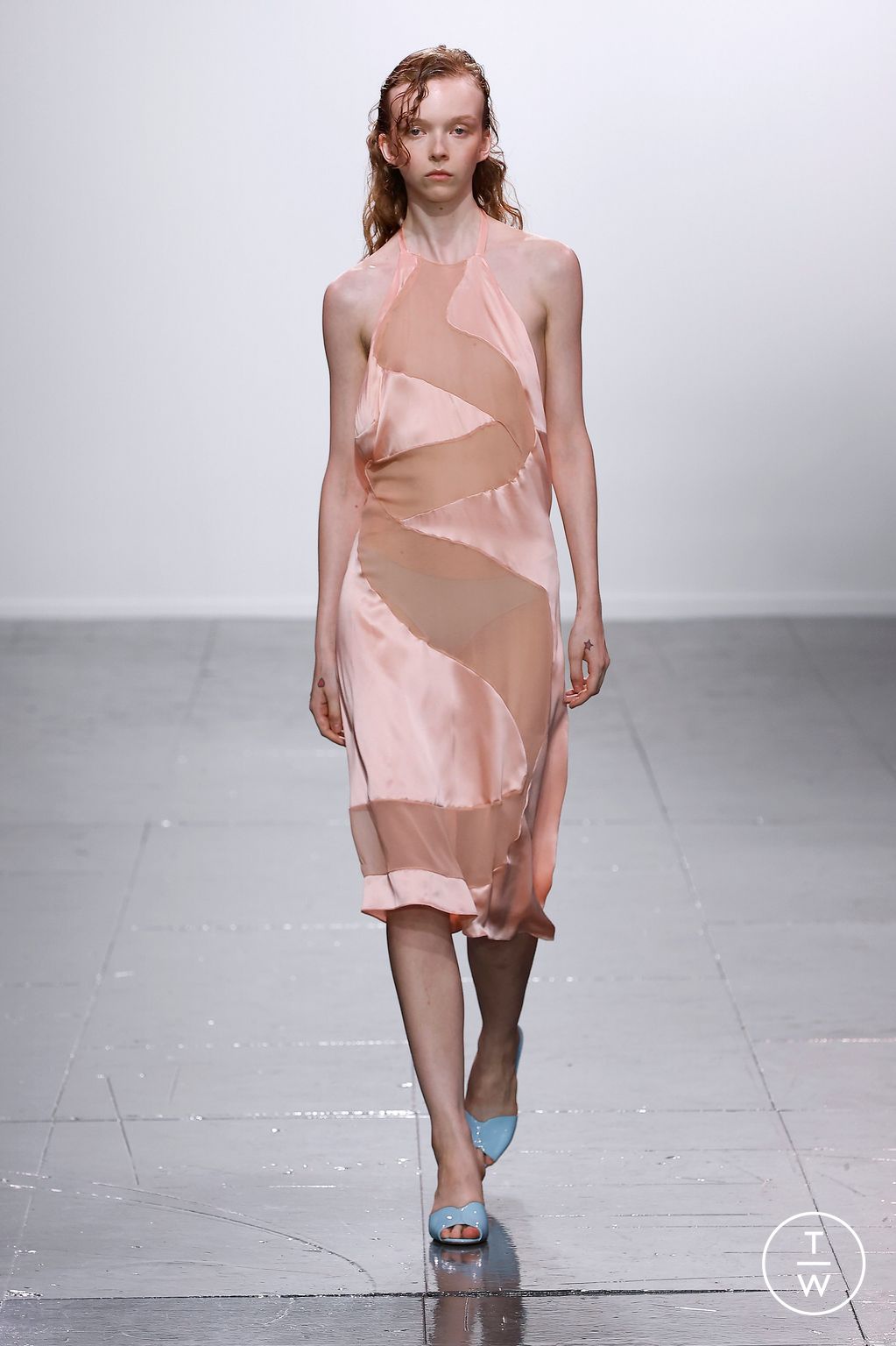 Fashion Week London Spring/Summer 2024 look 16 from the Feben collection womenswear