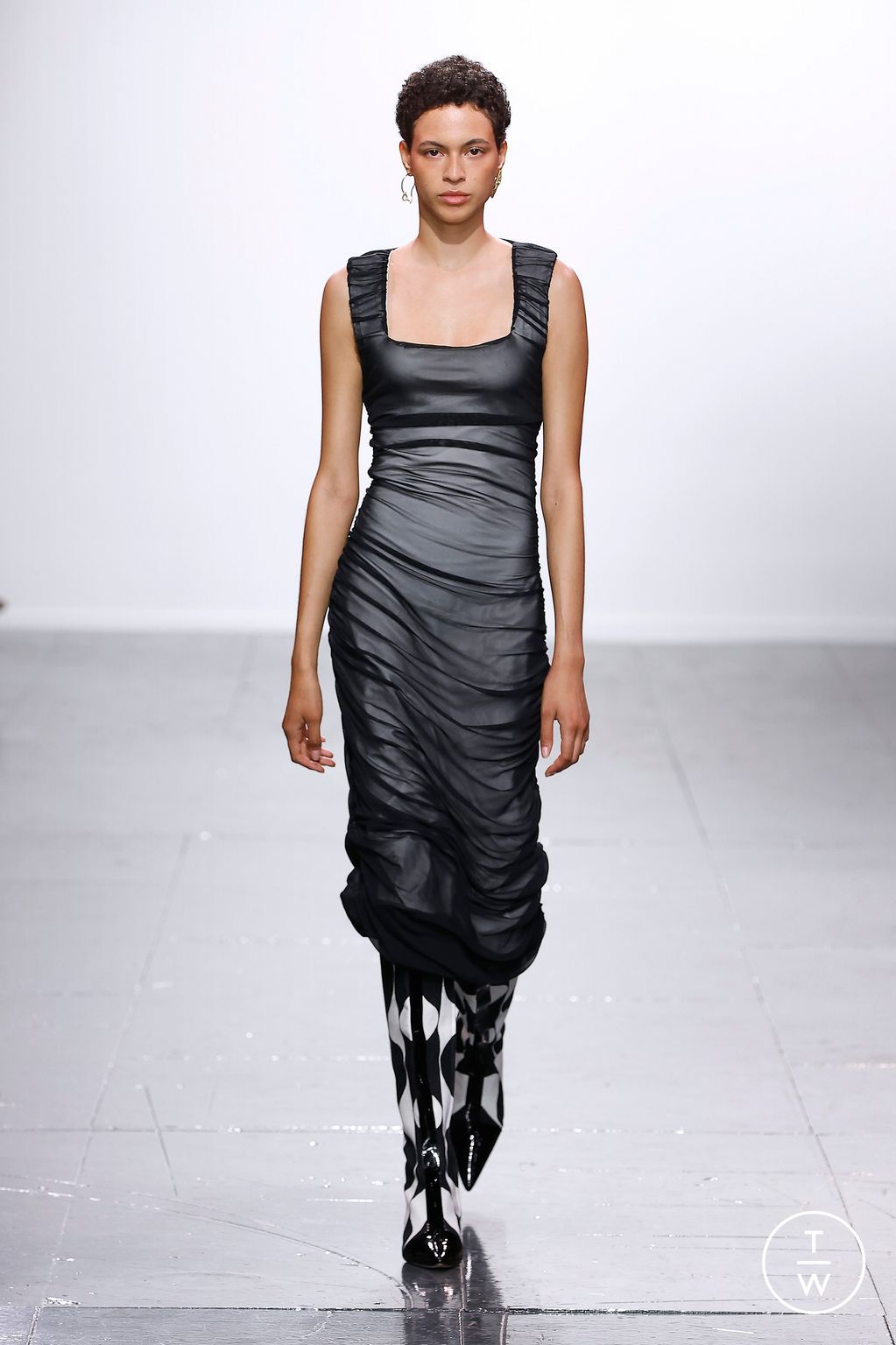 Fashion Week London Spring/Summer 2024 look 26 from the Feben collection 女装