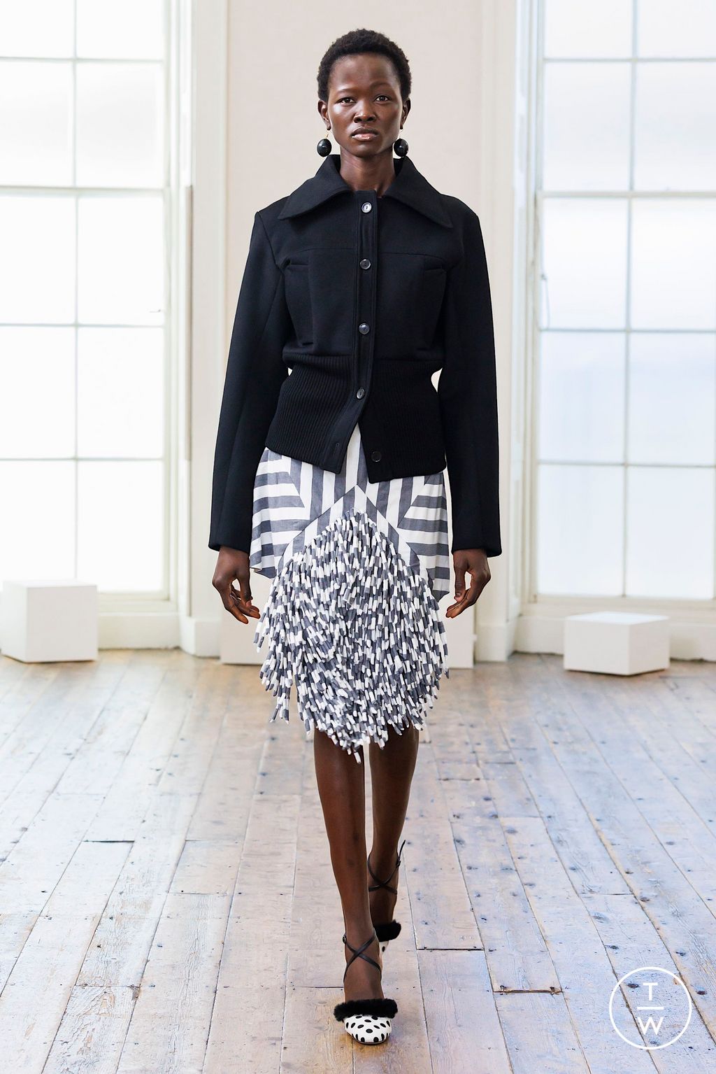 Fashion Week London Spring/Summer 2025 look 20 from the Feben collection womenswear