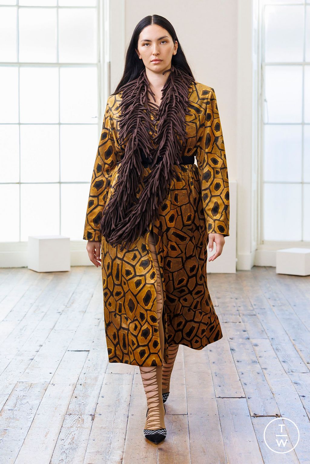 Fashion Week London Spring/Summer 2025 look 23 from the Feben collection womenswear