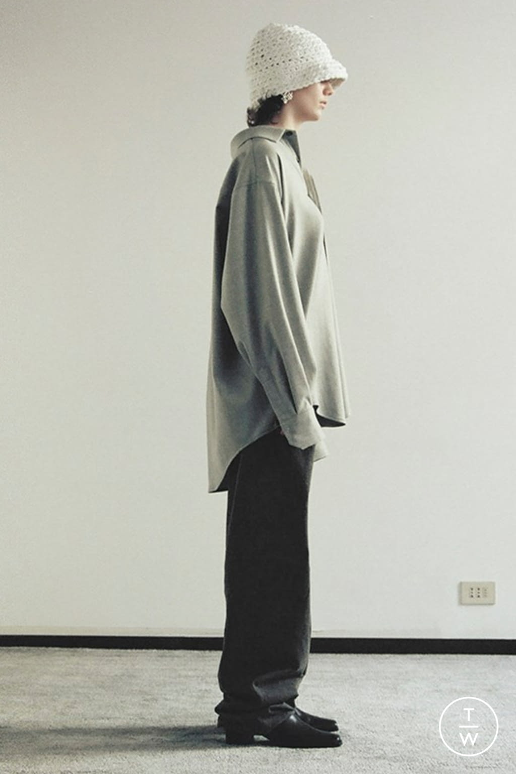 Fashion Week Milan Fall/Winter 2021 look 17 from the Federico Cina collection menswear