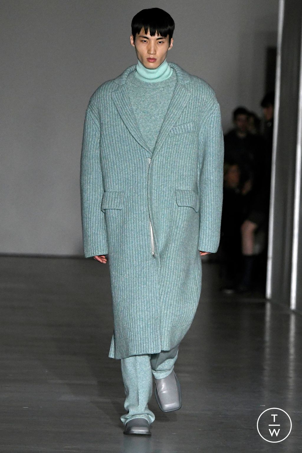 Fashion Week Milan Fall/Winter 2024 look 3 de la collection Federico Cina menswear