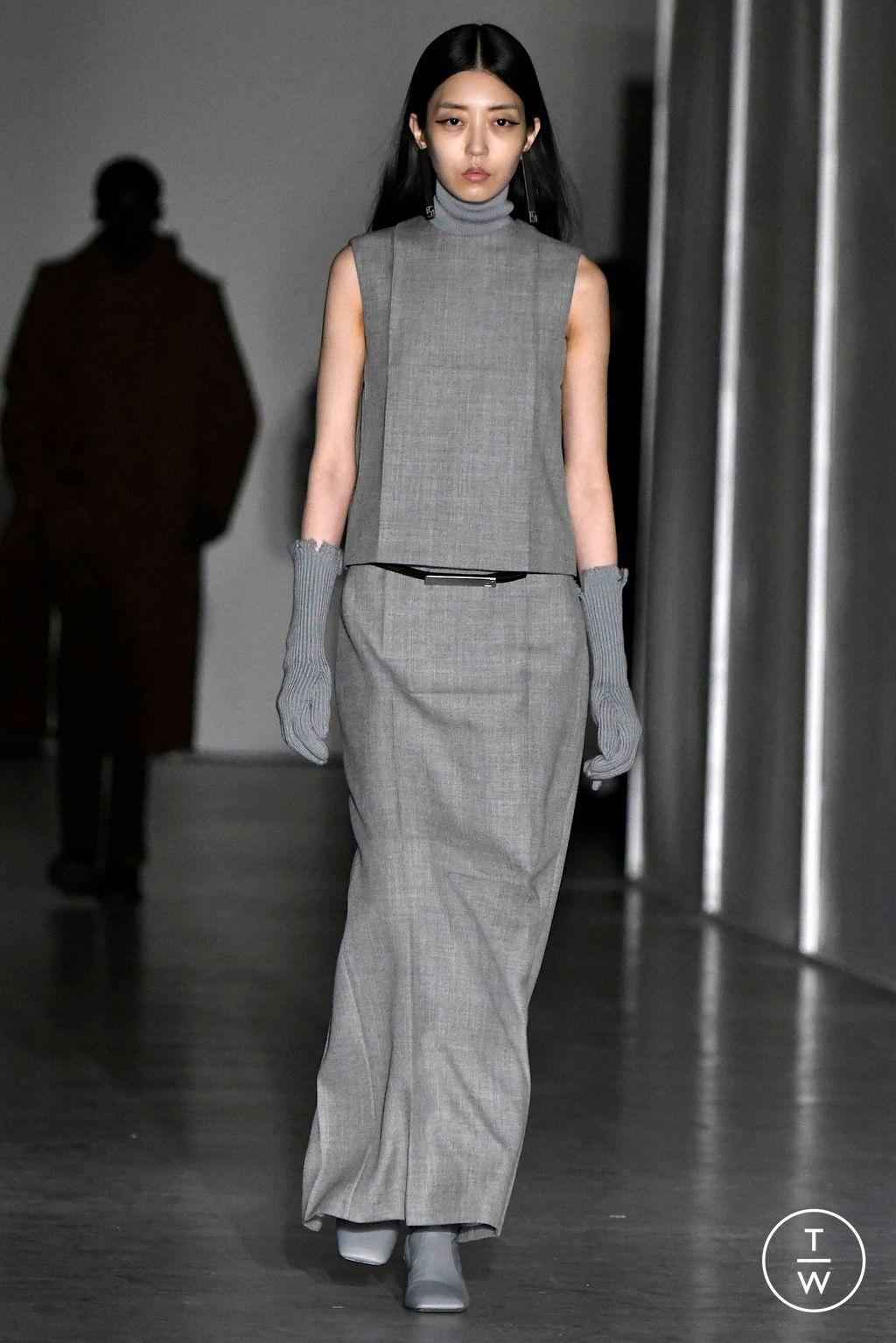 Fashion Week Milan Fall/Winter 2024 look 8 de la collection Federico Cina menswear