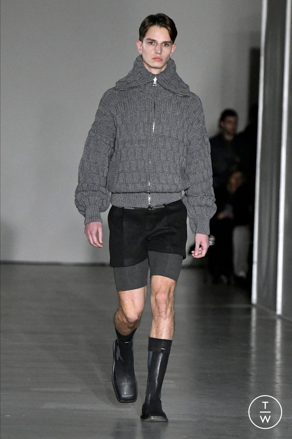 Fashion Week Milan Fall/Winter 2024 look 17 from the Federico Cina collection menswear