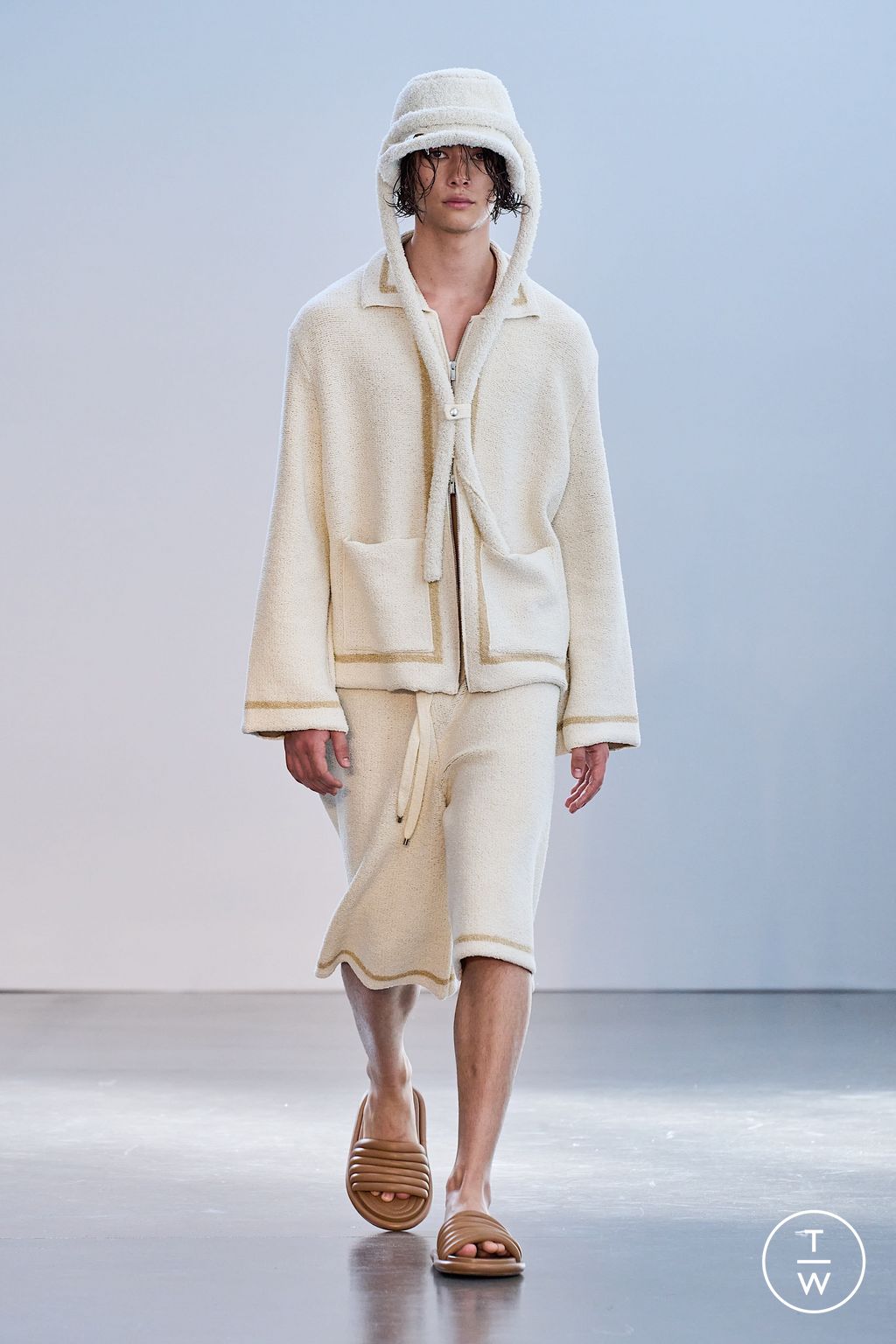 Fashion Week Milan Spring/Summer 2023 look 16 from the Federico Cina collection 男装