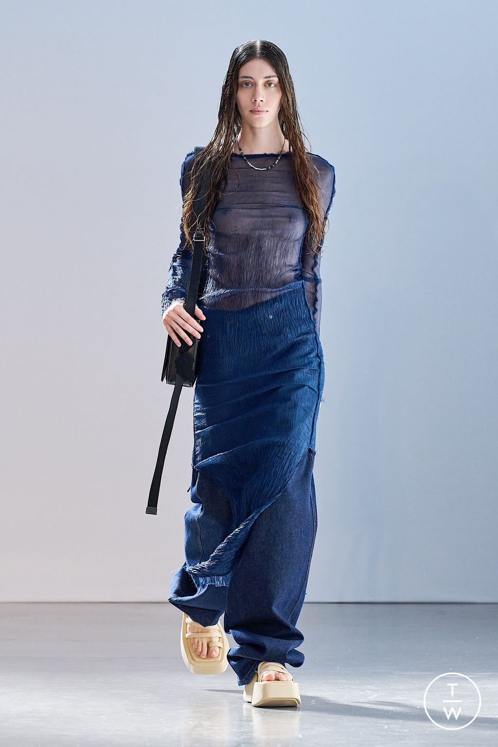 Fashion Week Milan Spring/Summer 2023 look 31 de la collection Federico Cina menswear