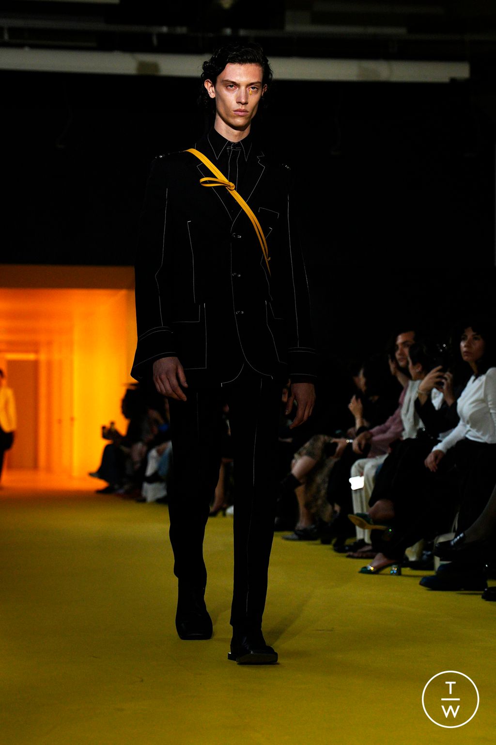 Fashion Week Milan Spring/Summer 2025 look 11 from the Federico Cina collection womenswear