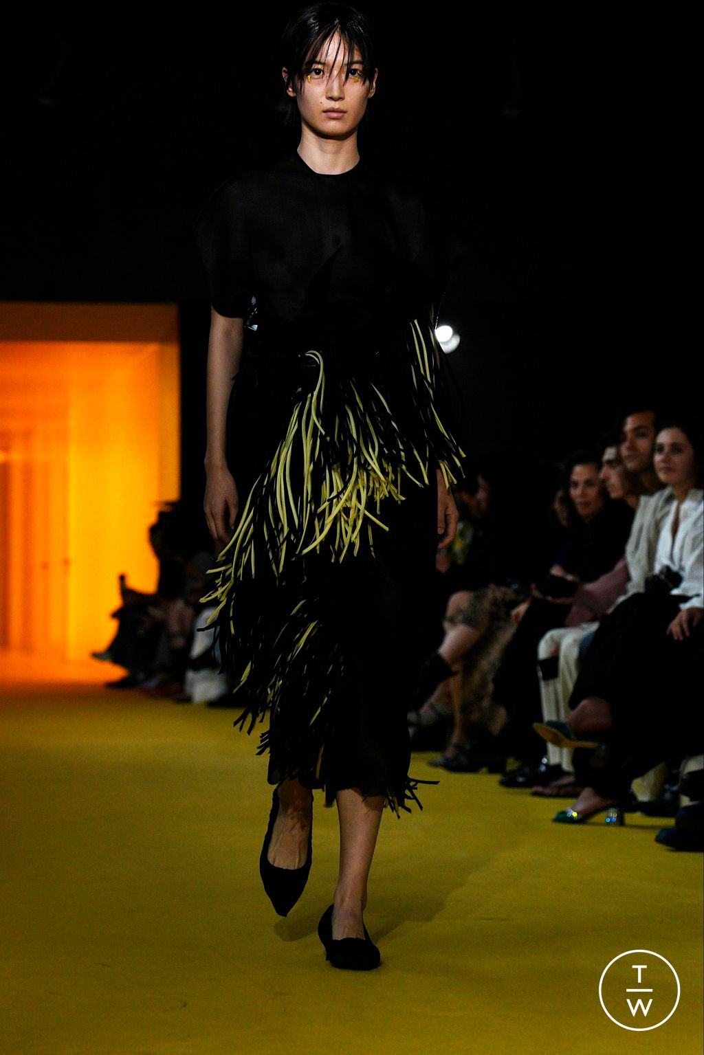 Fashion Week Milan Spring/Summer 2025 look 20 from the Federico Cina collection womenswear