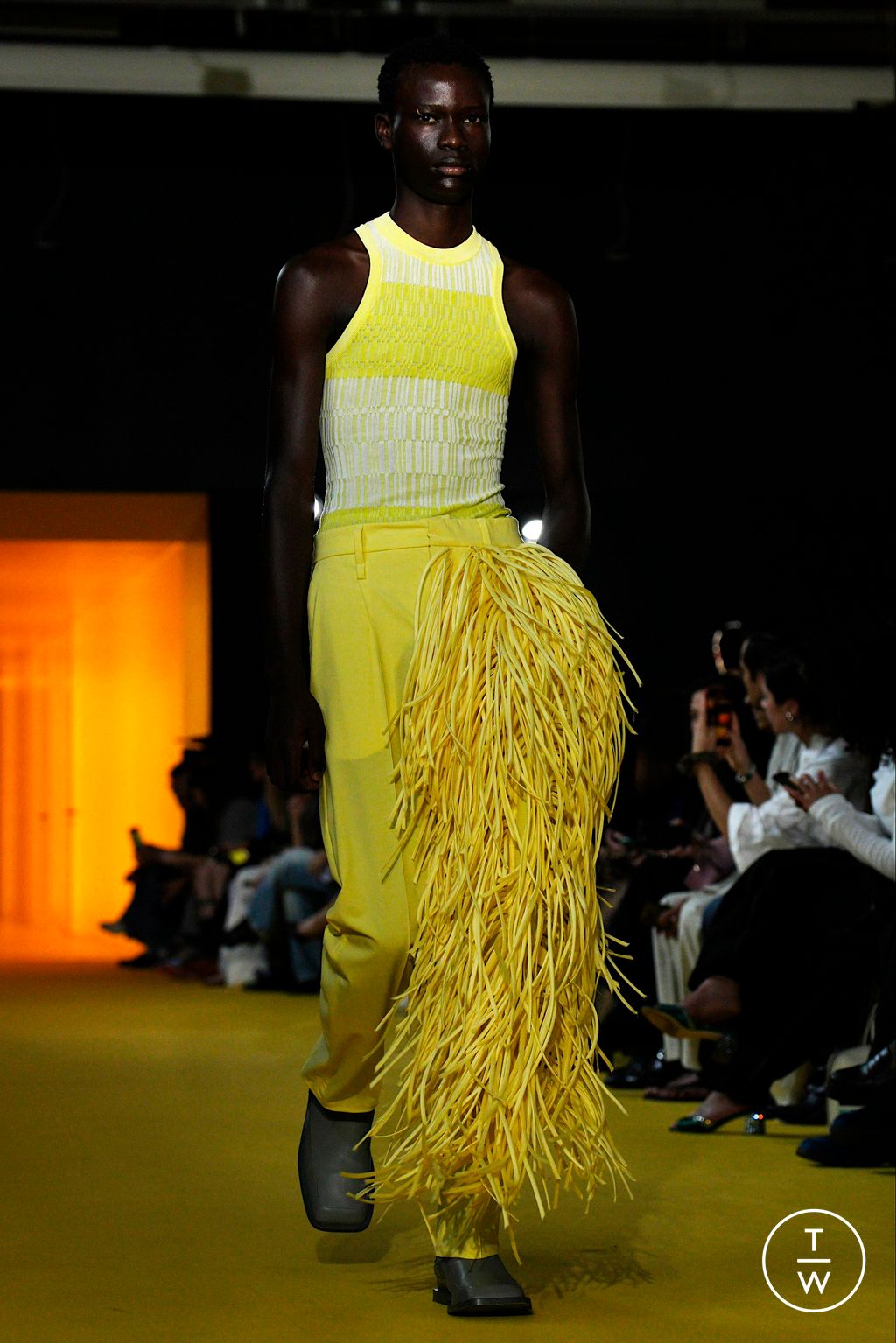 Fashion Week Milan Spring/Summer 2025 look 6 from the Federico Cina collection womenswear