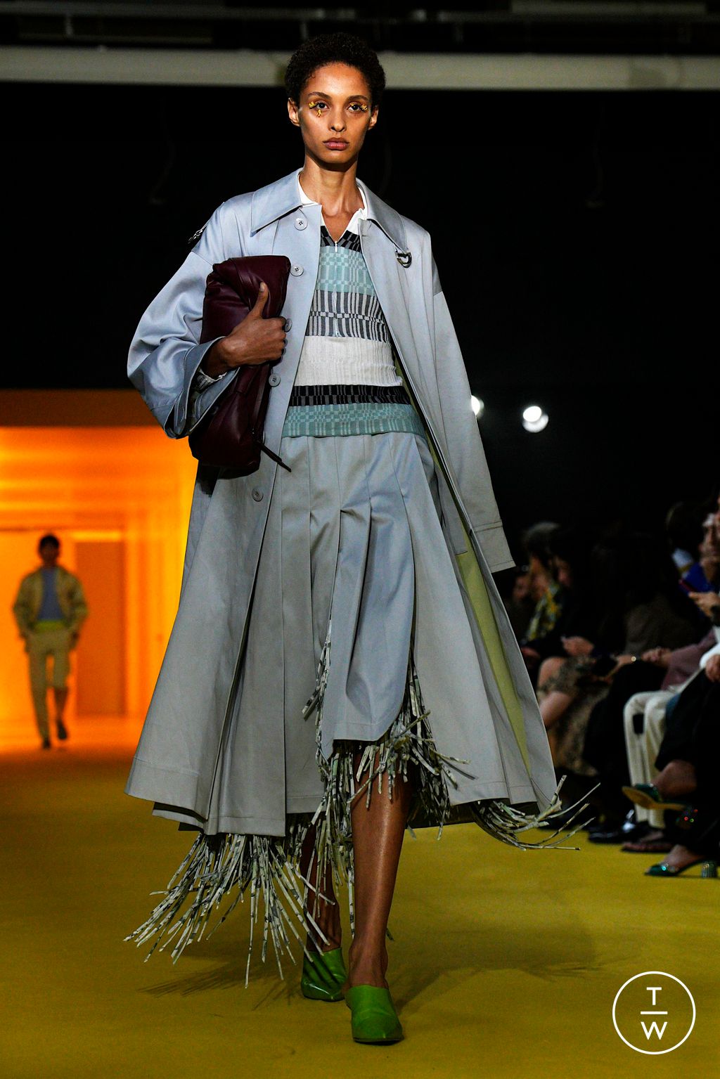 Fashion Week Milan Spring-Summer 2025 look 9 from the Federico Cina collection womenswear