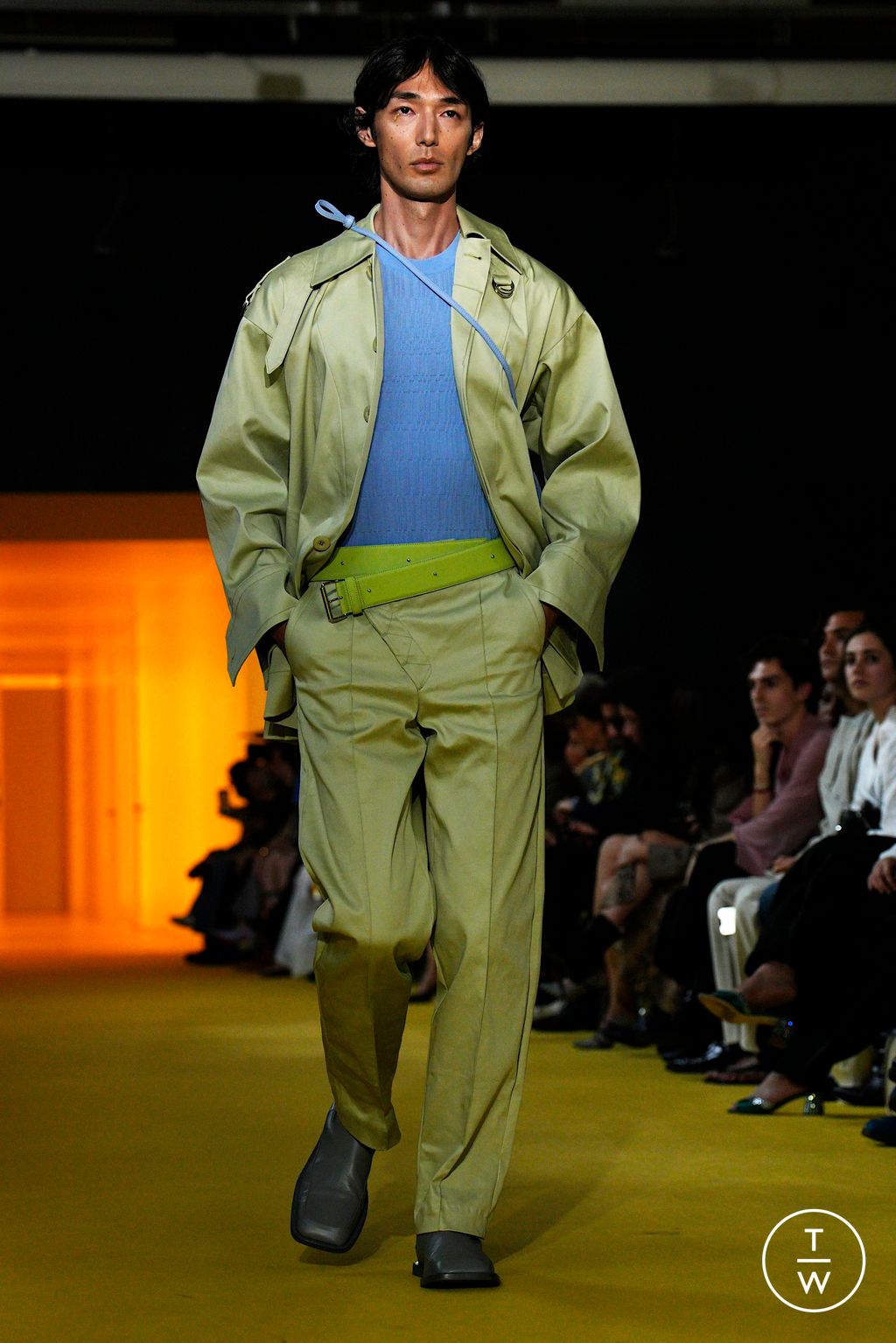 Fashion Week Milan Spring/Summer 2025 look 13 from the Federico Cina collection womenswear