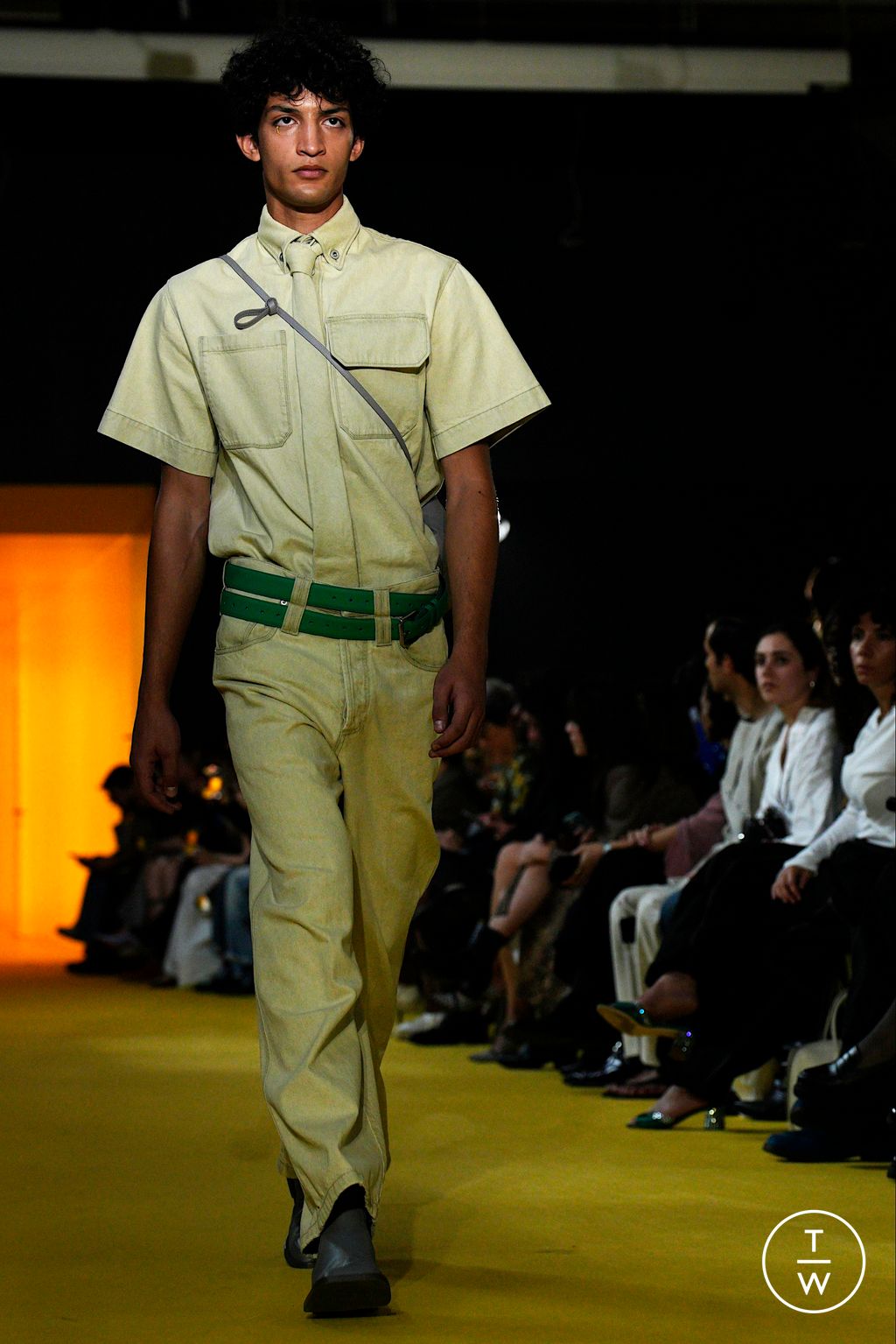 Fashion Week Milan Spring/Summer 2025 look 22 from the Federico Cina collection womenswear