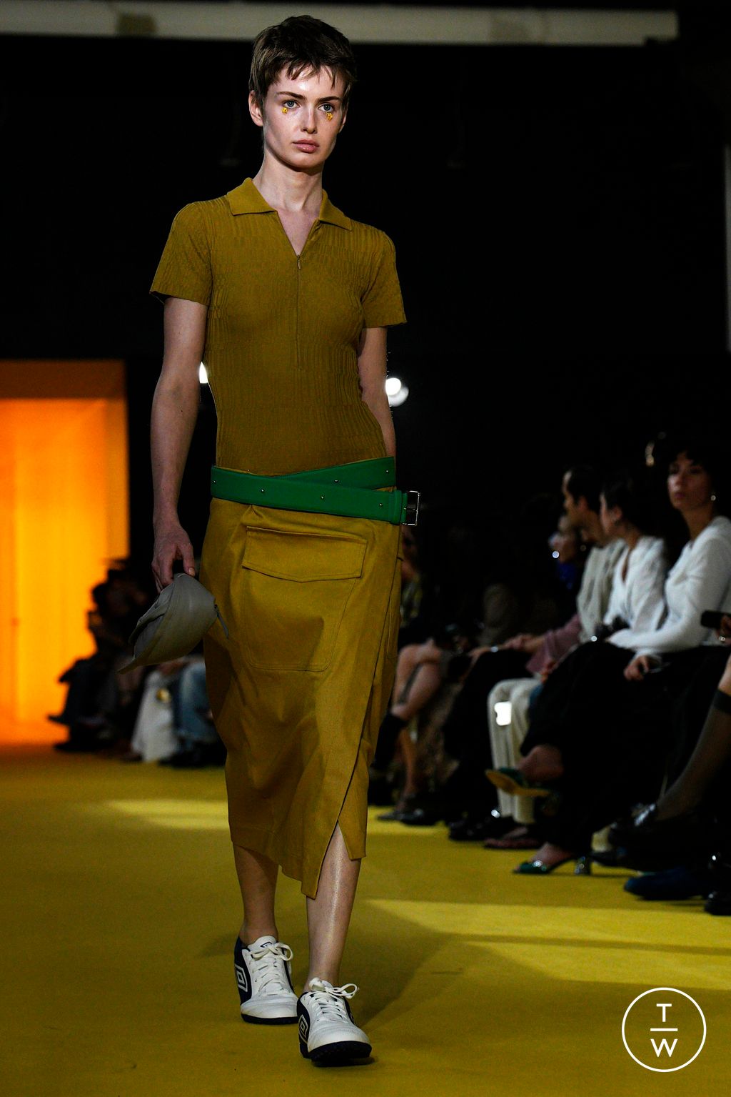 Fashion Week Milan Spring/Summer 2025 look 14 from the Federico Cina collection womenswear
