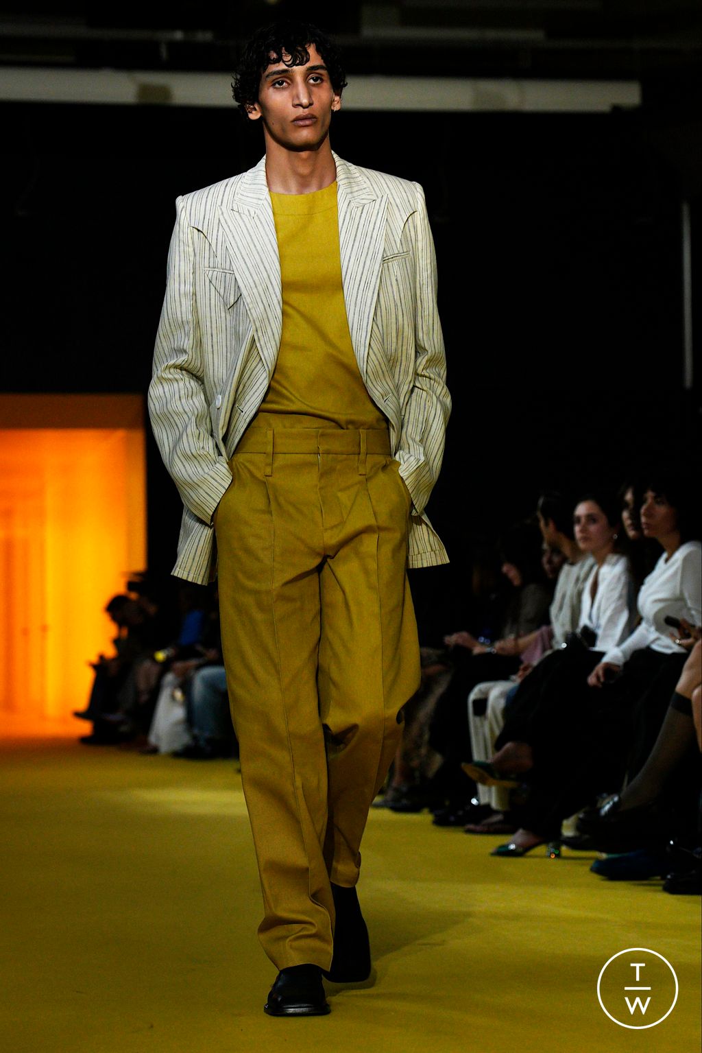 Fashion Week Milan Spring/Summer 2025 look 10 from the Federico Cina collection womenswear