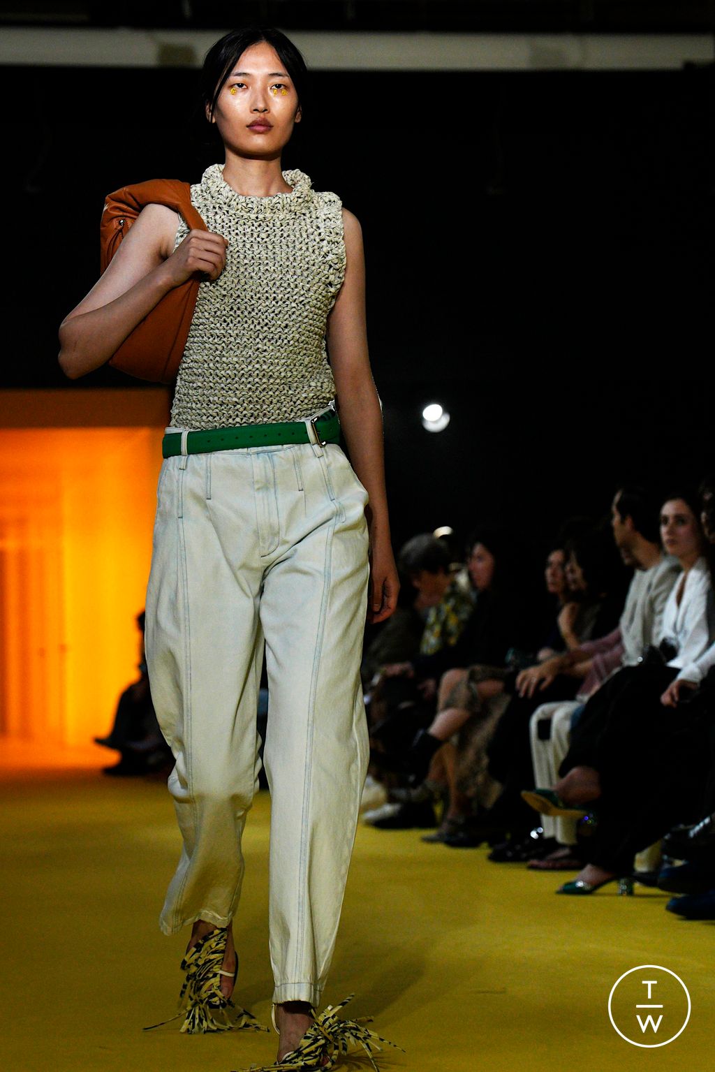 Fashion Week Milan Spring-Summer 2025 look 3 from the Federico Cina collection womenswear