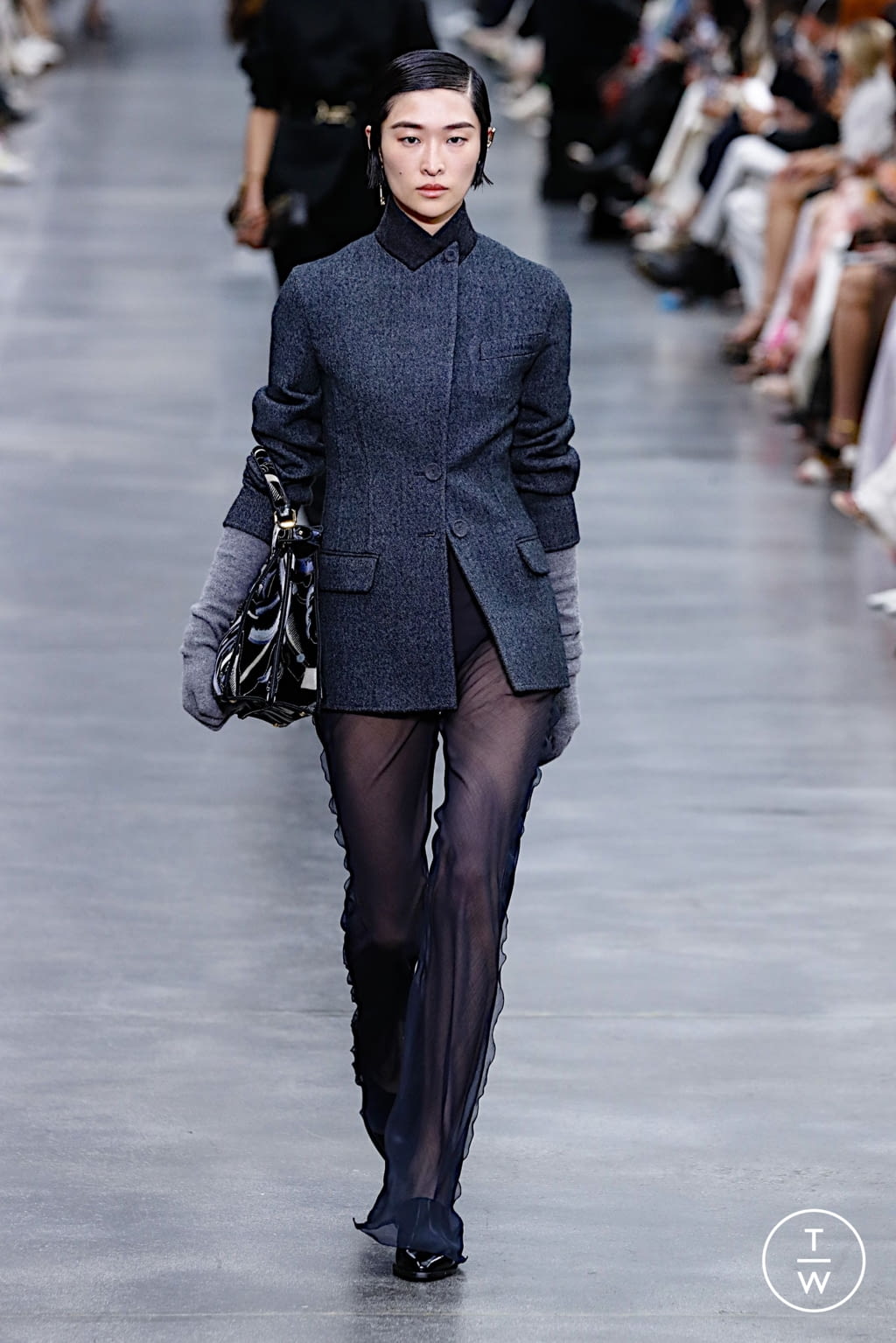 Fashion Week Milan Fall/Winter 2022 look 35 from the Fendi collection womenswear