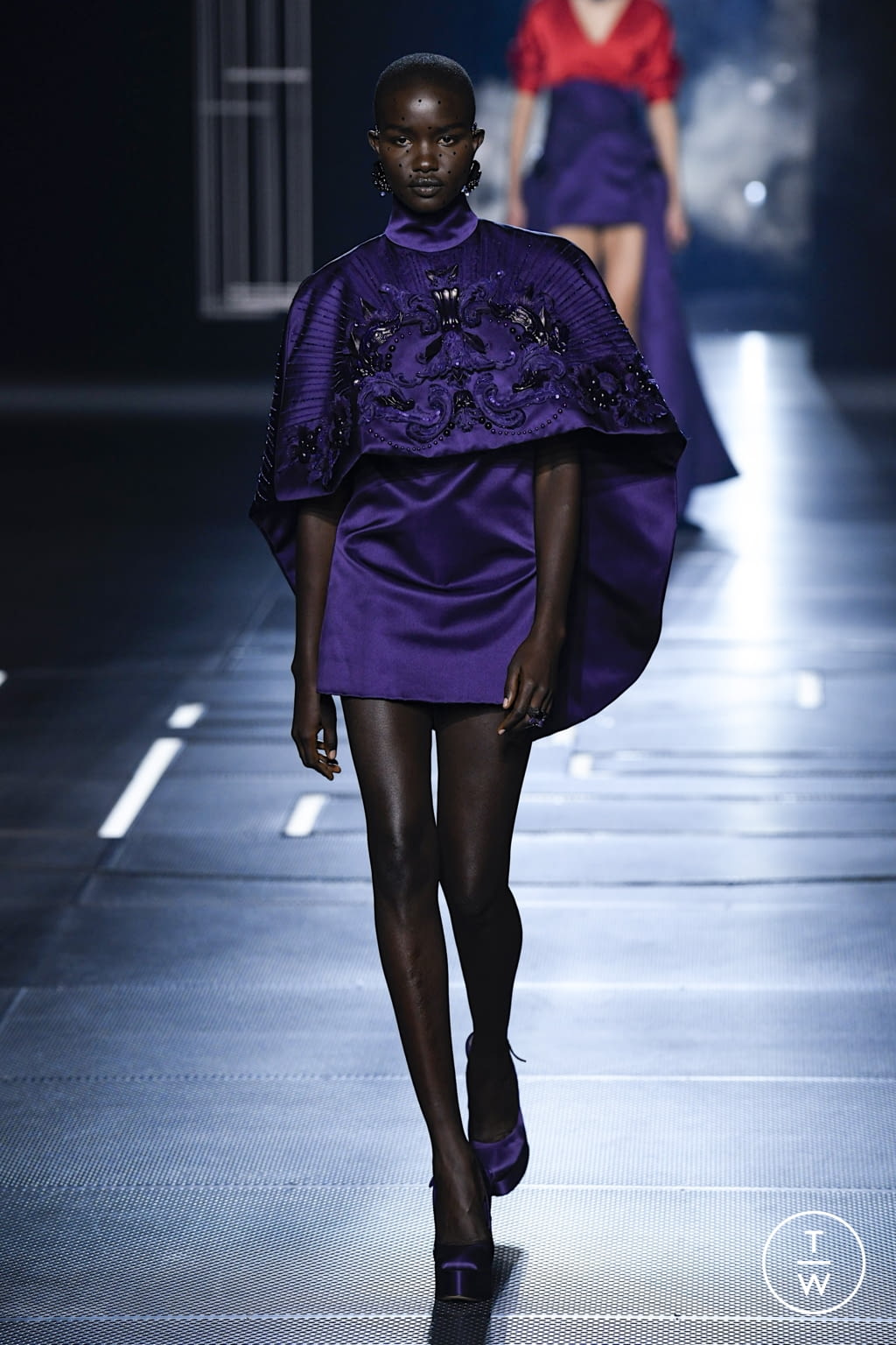 Fashion Week Paris Spring/Summer 2022 look 20 de la collection Fendi couture