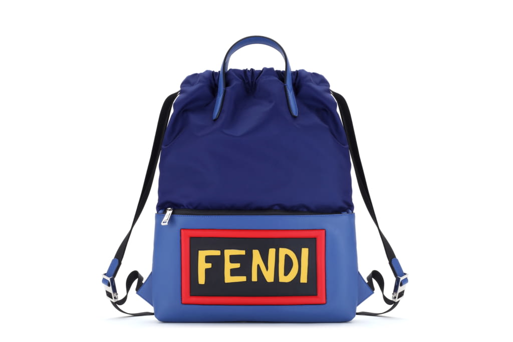 Fashion Week Milan Fall/Winter 2017 look 6 de la collection Fendi menswear accessories