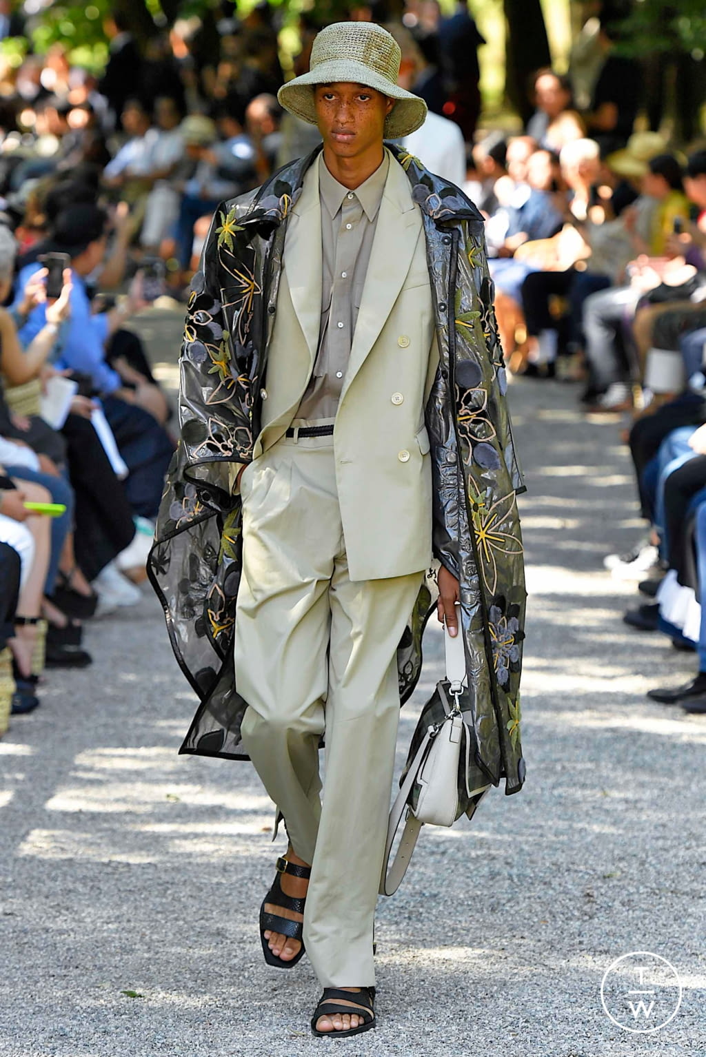 Fashion Week Milan Spring/Summer 2020 look 20 from the Fendi collection menswear