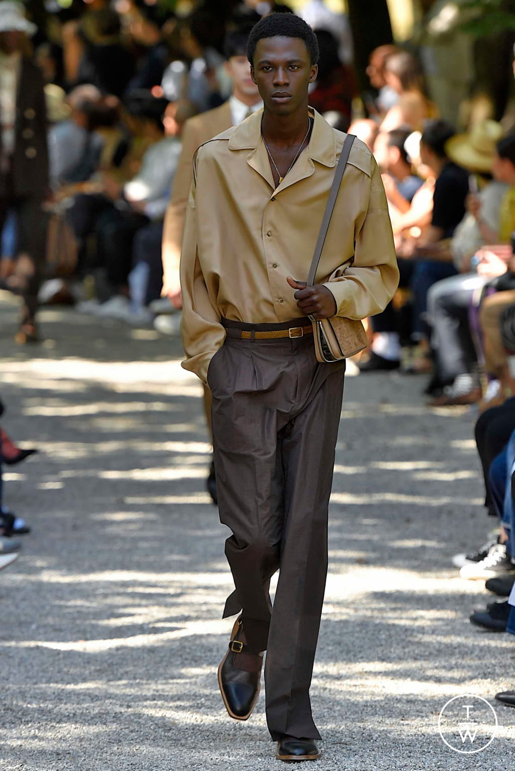 Fashion Week Milan Spring/Summer 2020 look 27 from the Fendi collection menswear