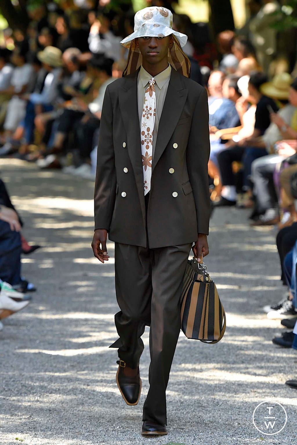 Fashion Week Milan Spring/Summer 2020 look 29 from the Fendi collection menswear