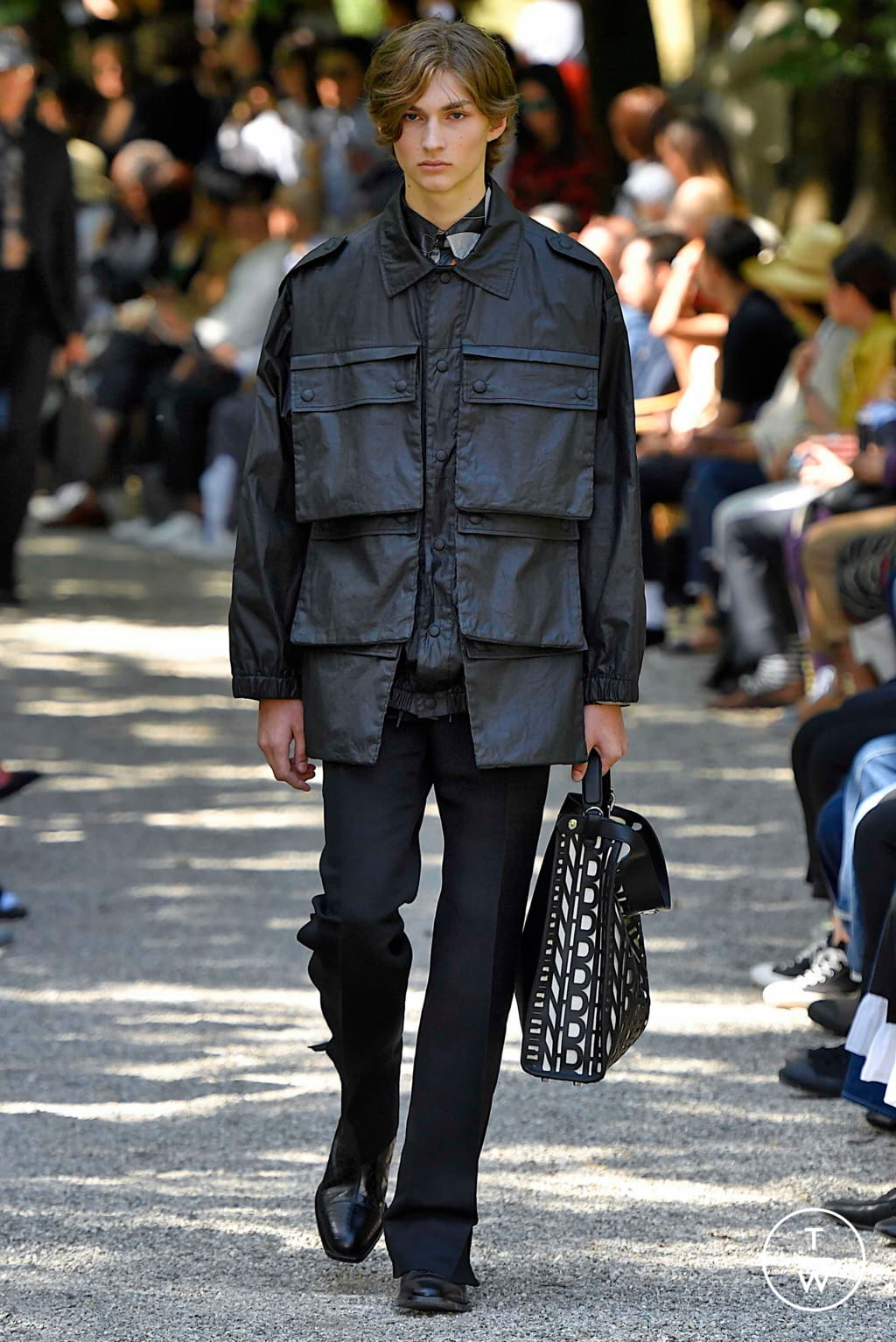 Fashion Week Milan Spring/Summer 2020 look 30 from the Fendi collection 男装