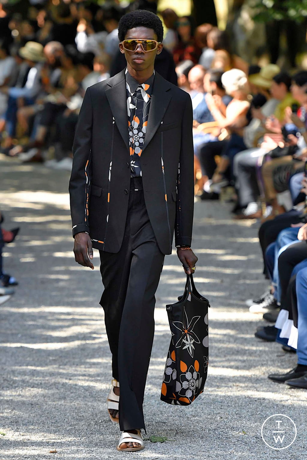 Fashion Week Milan Spring/Summer 2020 look 33 from the Fendi collection menswear