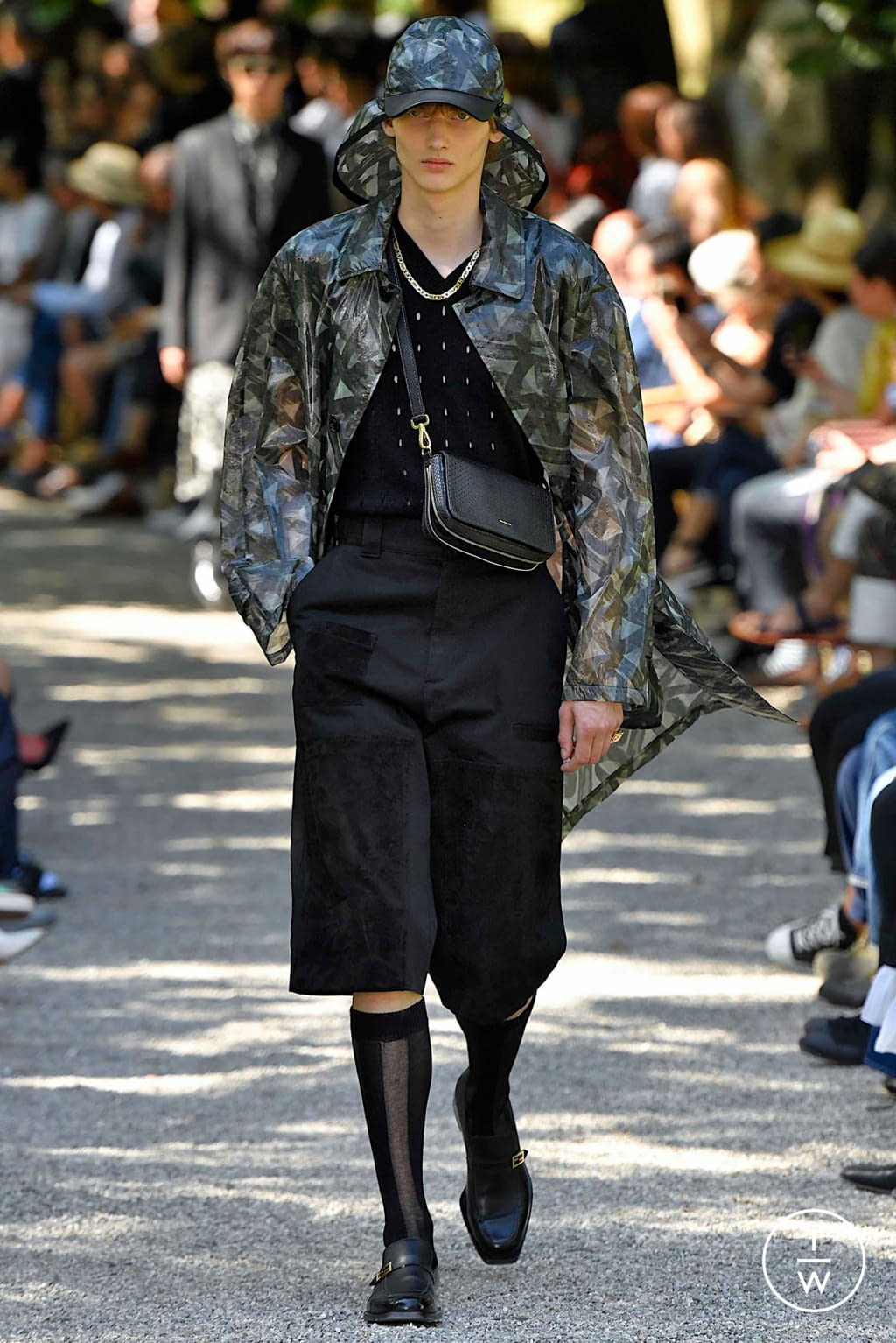 Fashion Week Milan Spring/Summer 2020 look 35 from the Fendi collection 男装