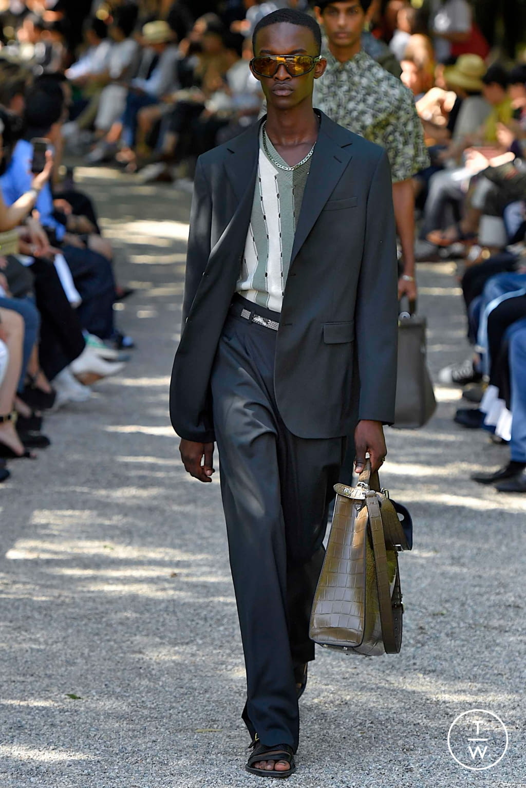 Fashion Week Milan Spring/Summer 2020 look 37 from the Fendi collection menswear