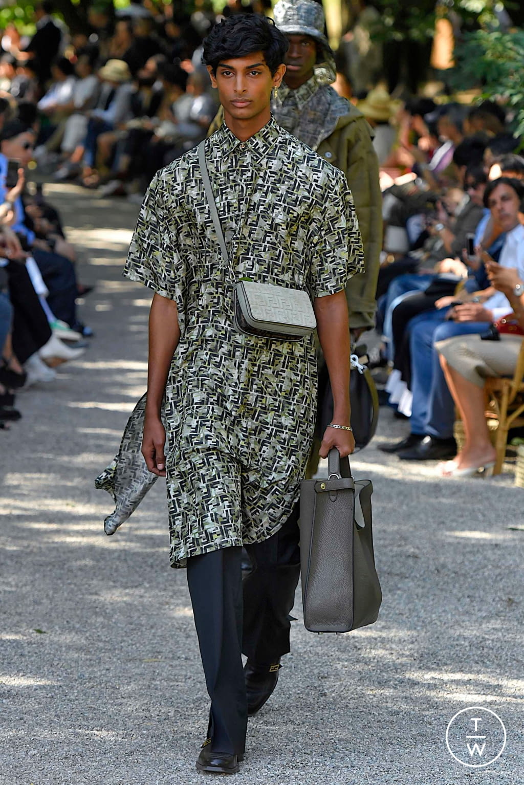 Fashion Week Milan Spring/Summer 2020 look 38 from the Fendi collection menswear