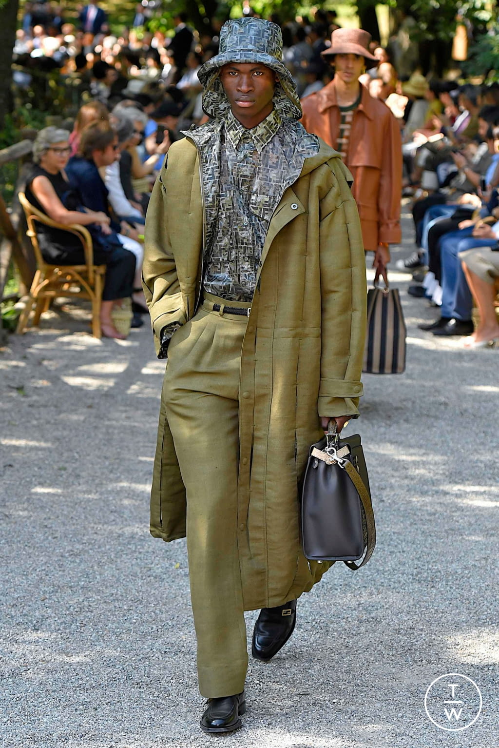 Fashion Week Milan Spring/Summer 2020 look 39 from the Fendi collection menswear