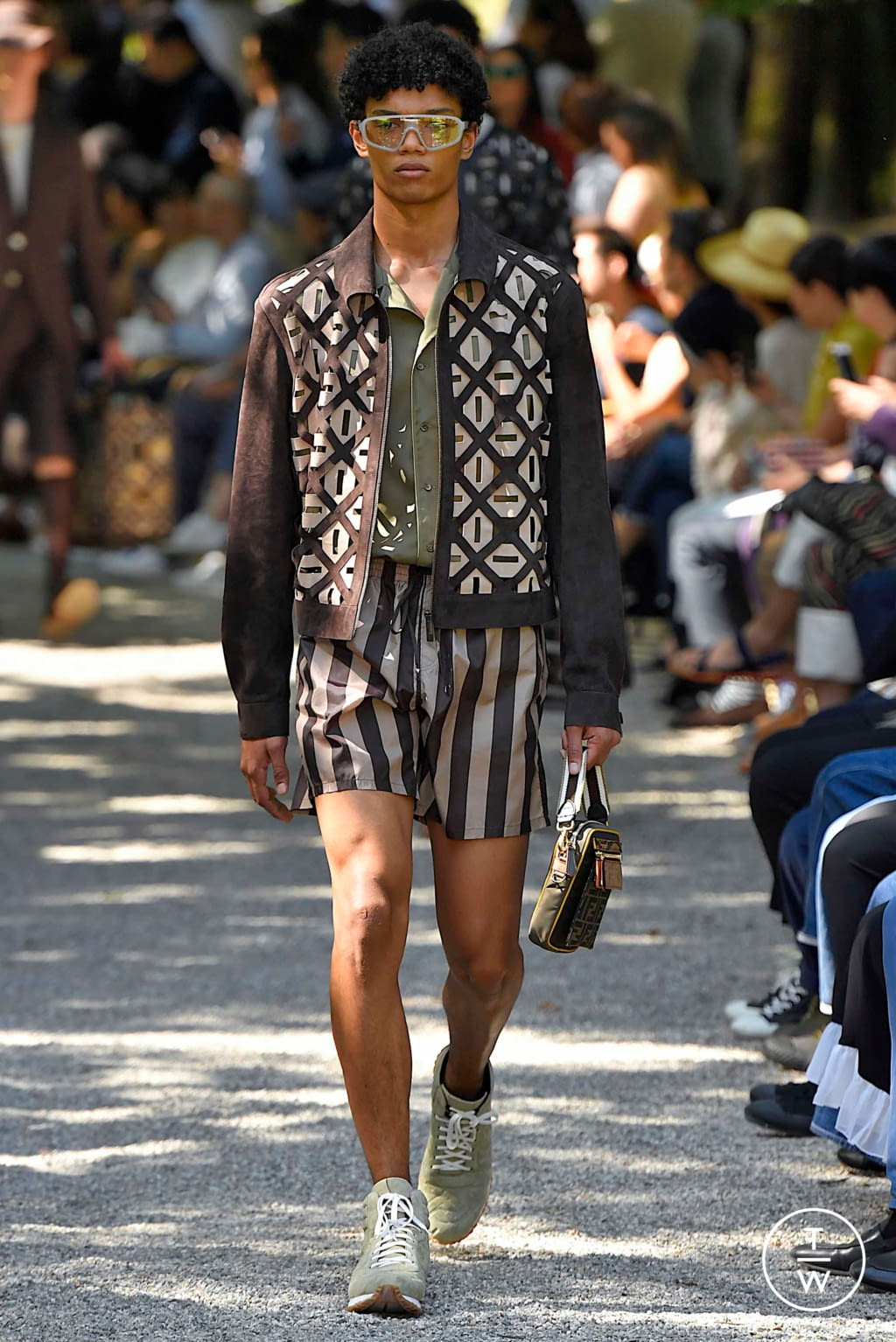 Fashion Week Milan Spring/Summer 2020 look 51 from the Fendi collection menswear