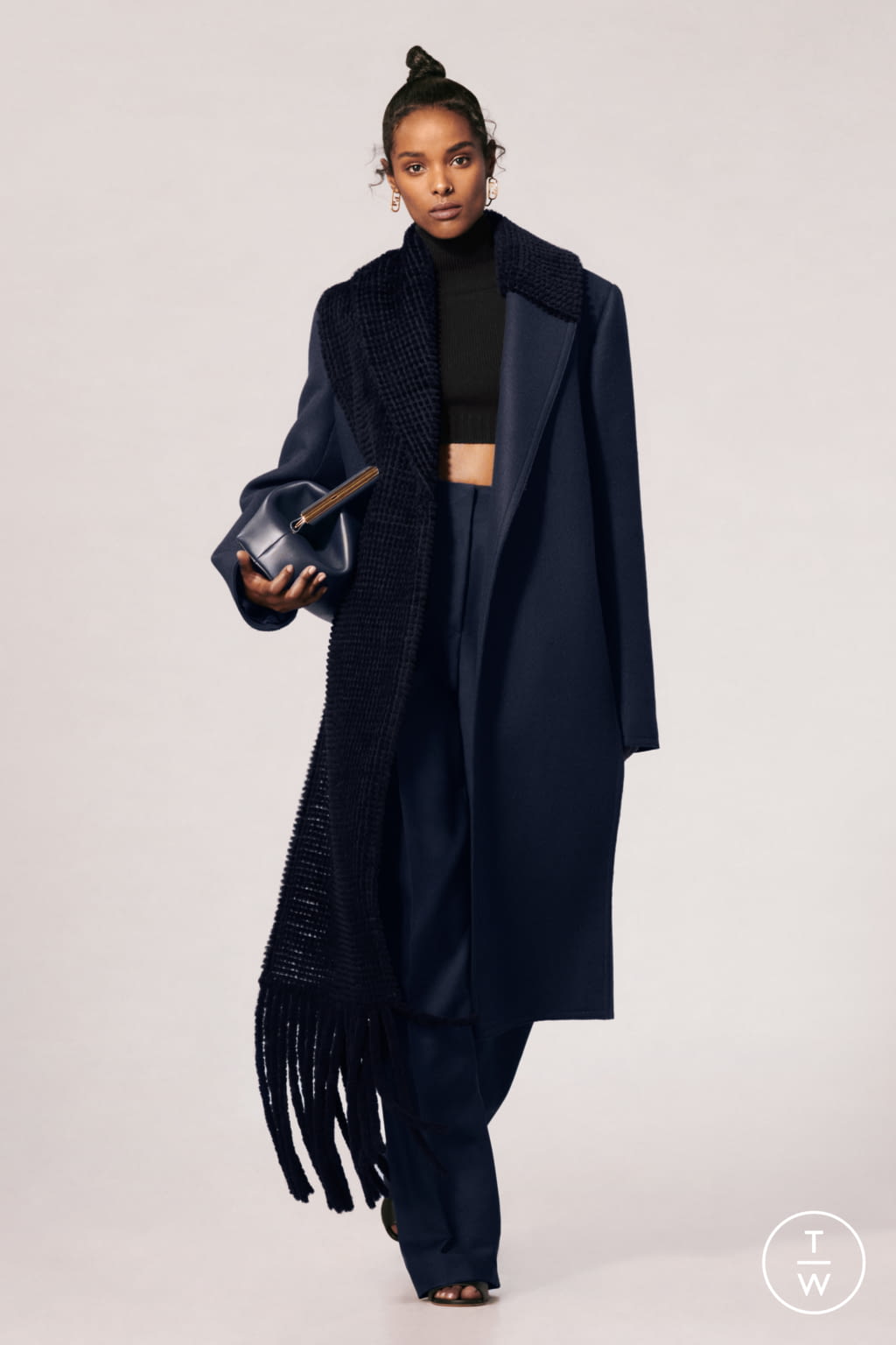 Fashion Week Milan Resort 2022 look 4 from the Fendi collection womenswear