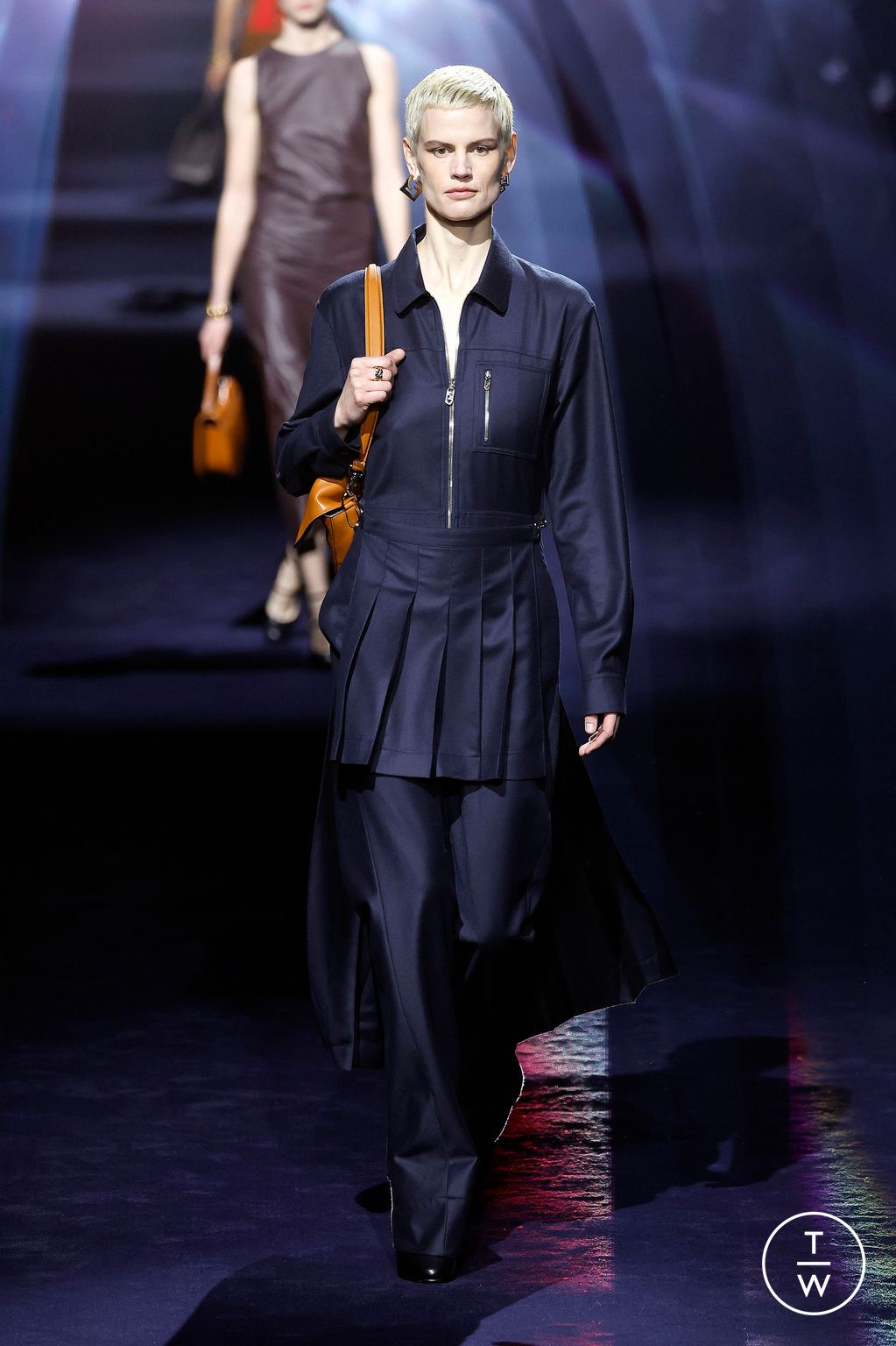 Fashion Week Milan Fall/Winter 2023 look 42 from the Fendi collection womenswear