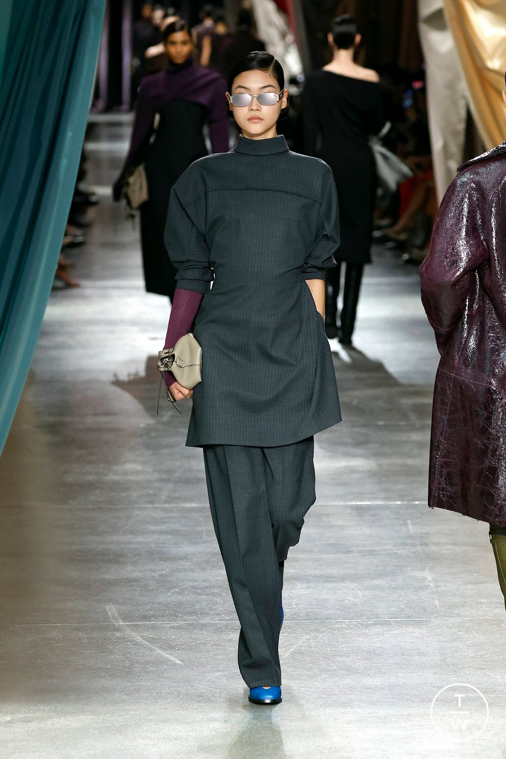 Fashion Week Milan Fall/Winter 2024 look 37 from the Fendi collection 女装