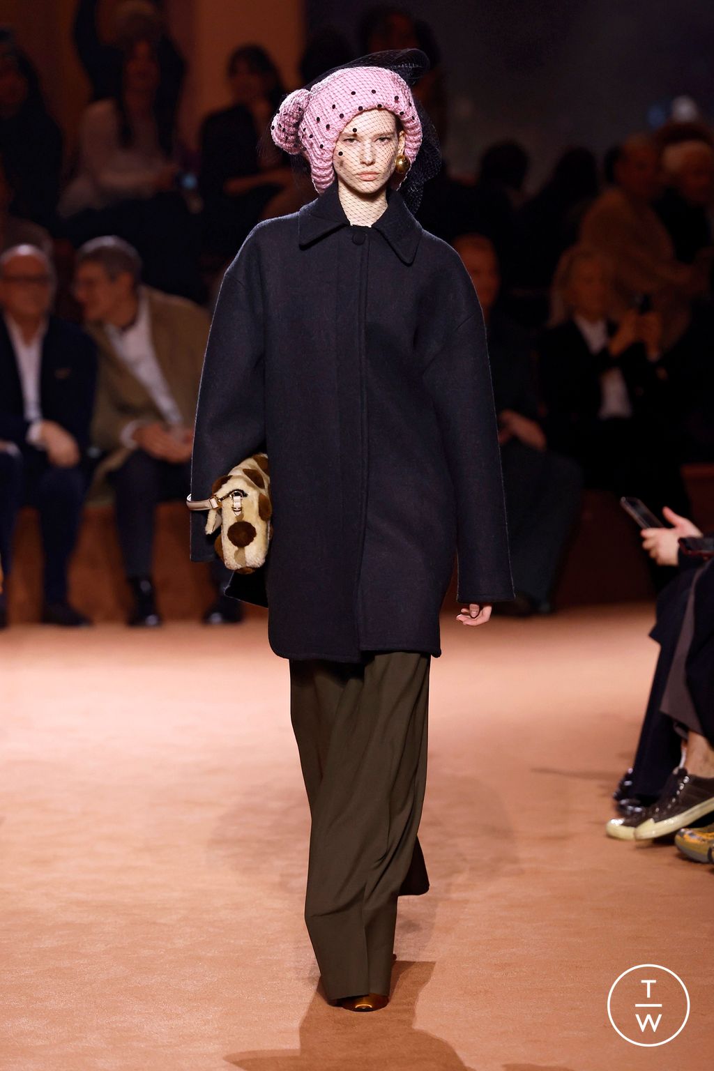Fashion Week Milan Fall/Winter 2025 look 13 from the Fendi collection womenswear