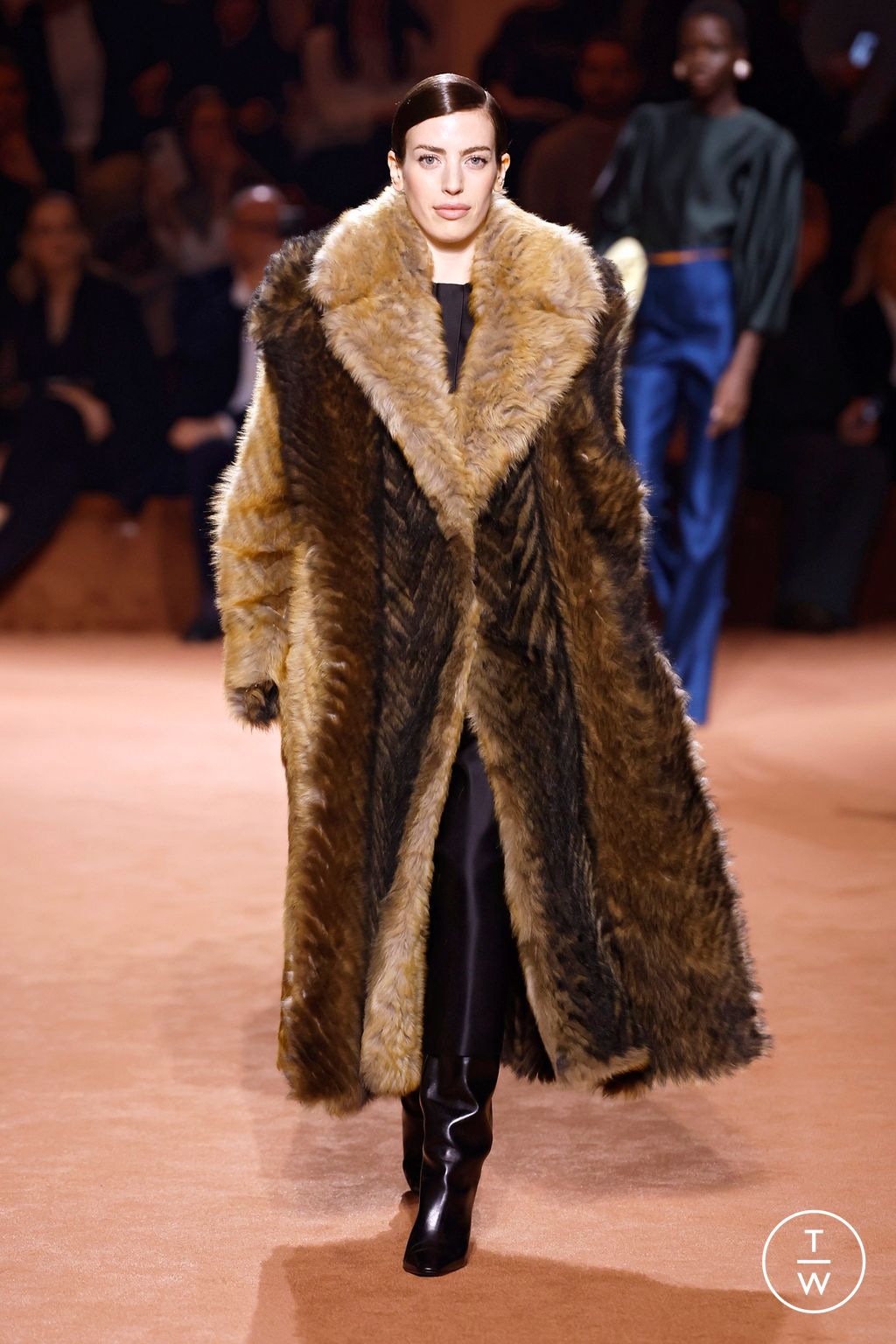 Fashion Week Milan Fall/Winter 2025 look 48 from the Fendi collection womenswear