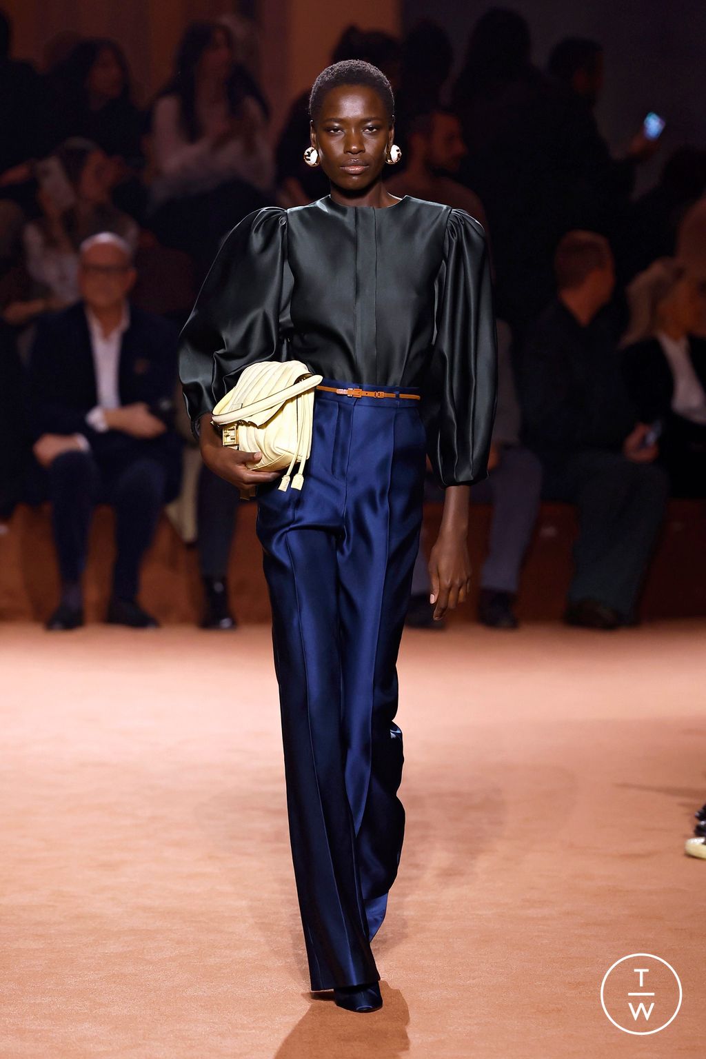 Fashion Week Milan Fall/Winter 2025 look 49 from the Fendi collection womenswear