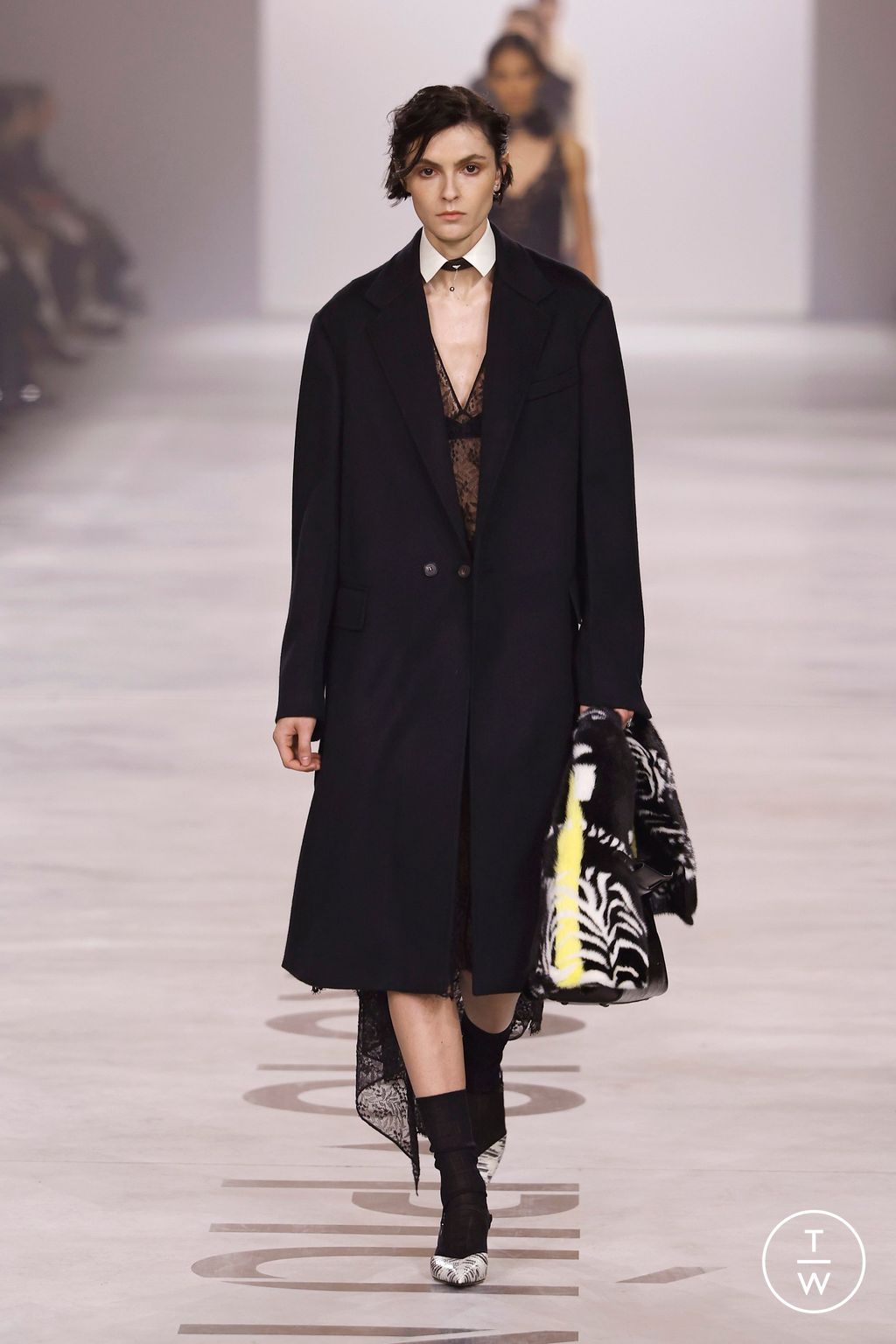 Fashion Week Milan Fall/Winter 2026 look 16 from the Fendi collection womenswear