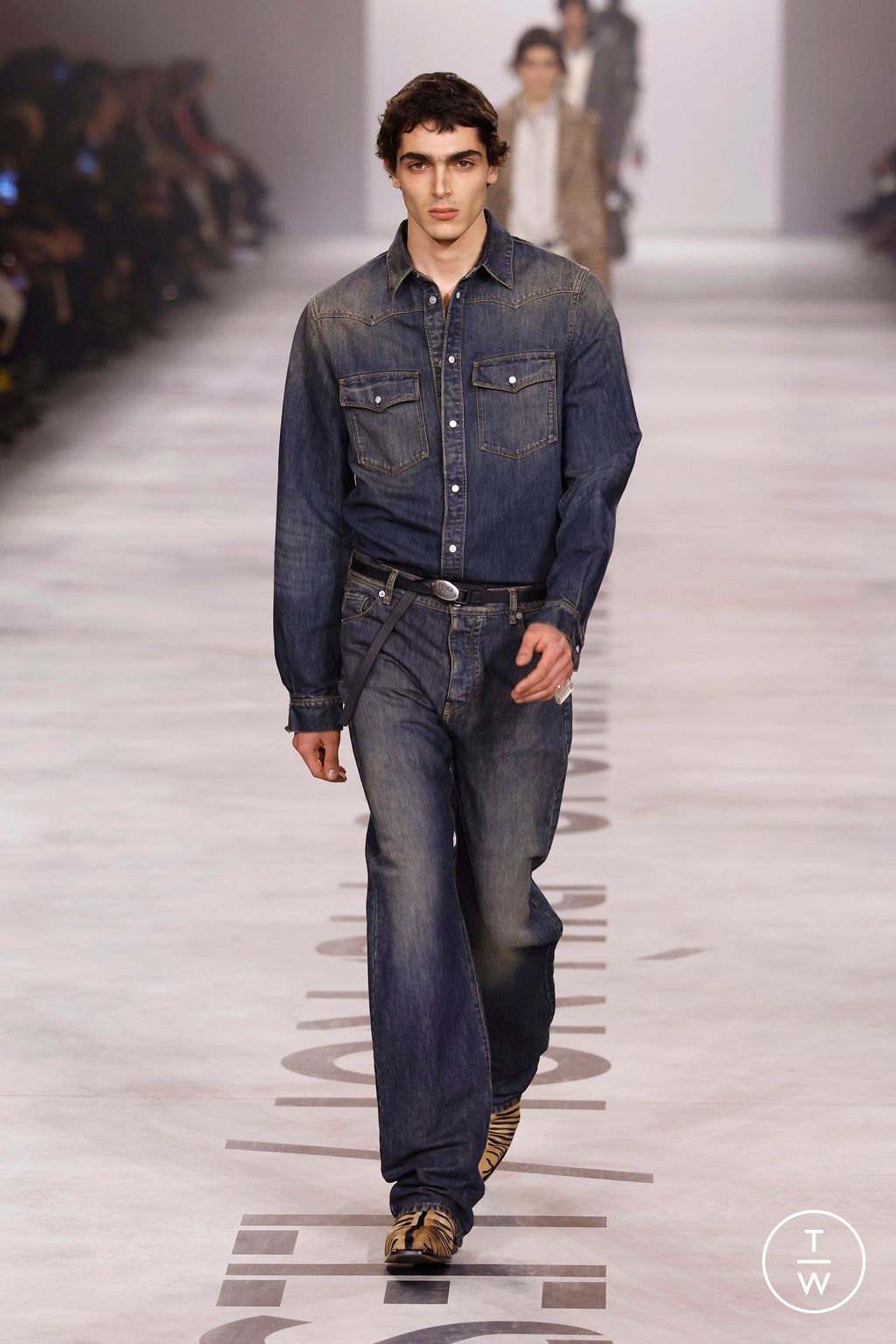 Fashion Week Milan Fall/Winter 2026 look 41 from the Fendi collection womenswear