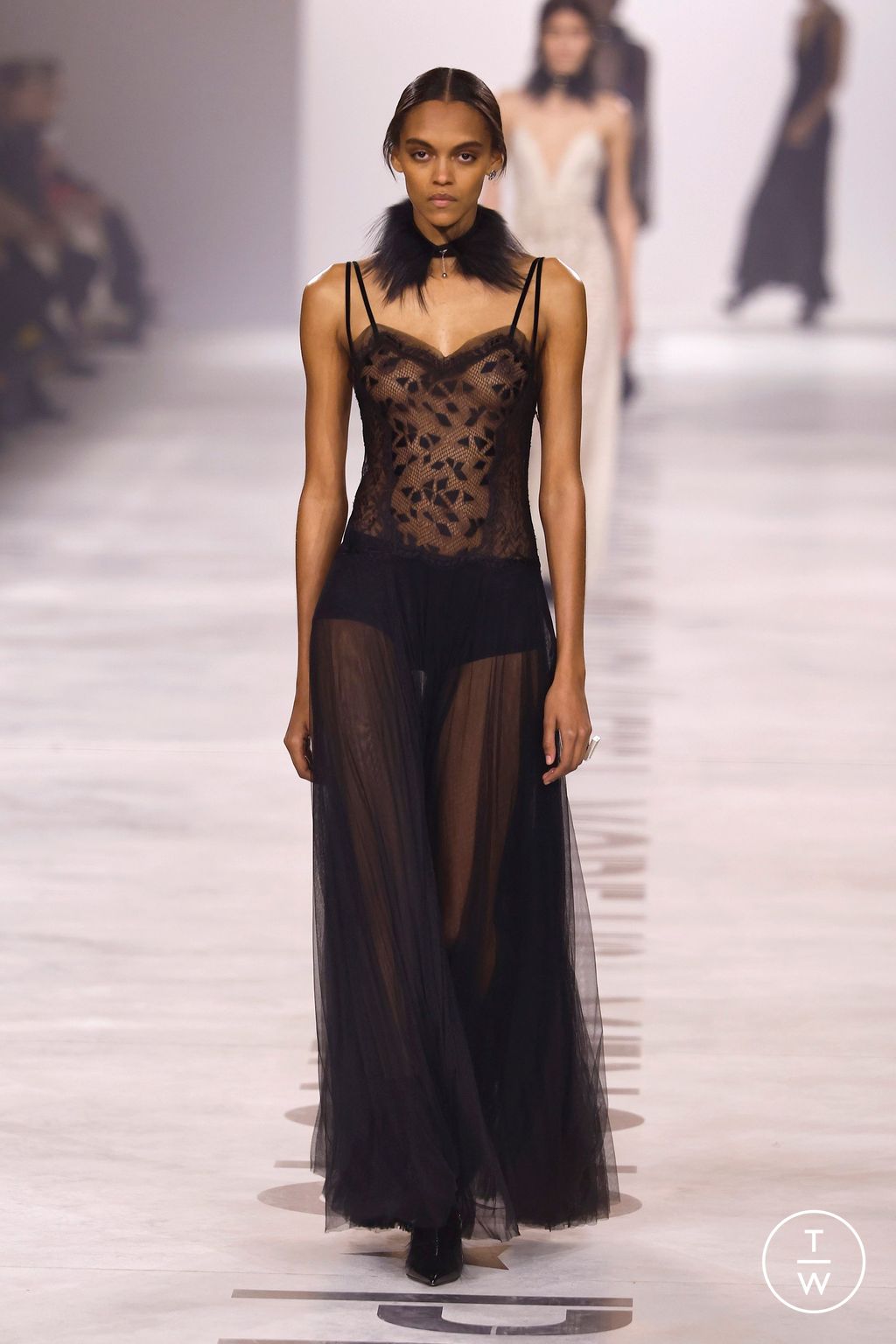 Fashion Week Milan Fall/Winter 2026 look 75 from the Fendi collection womenswear