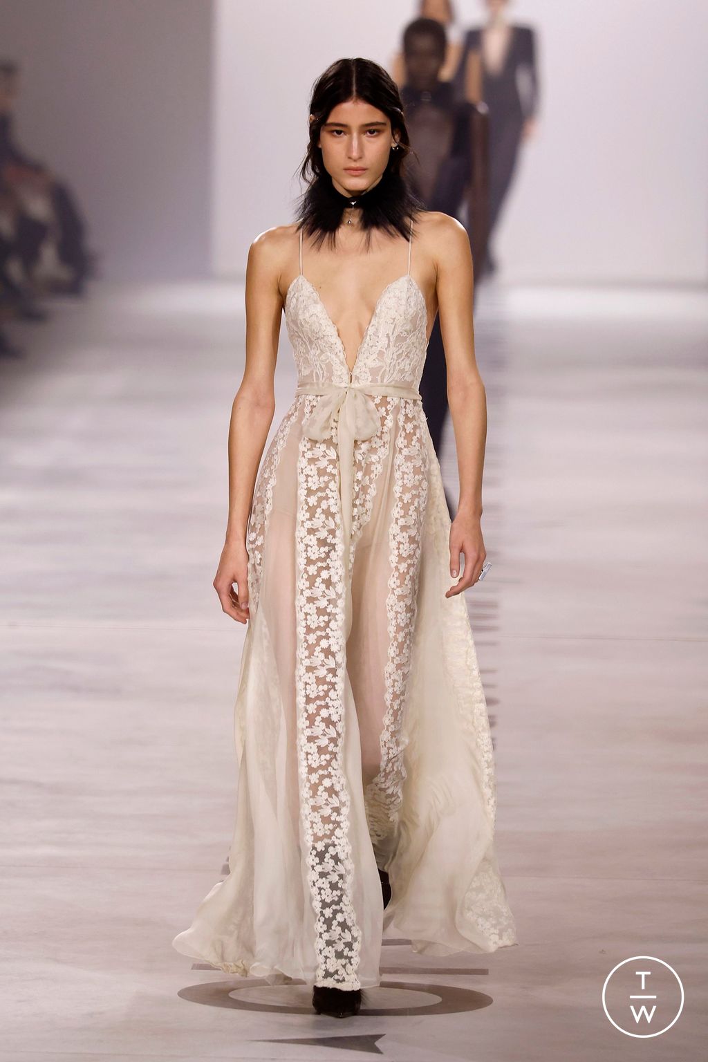 Fashion Week Milan Fall/Winter 2026 look 76 from the Fendi collection womenswear