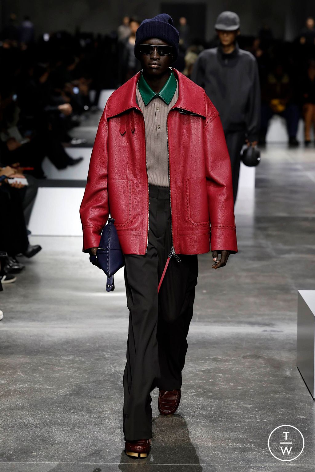 Fashion Week Milan Fall/Winter 2024 look 33 from the Fendi collection menswear