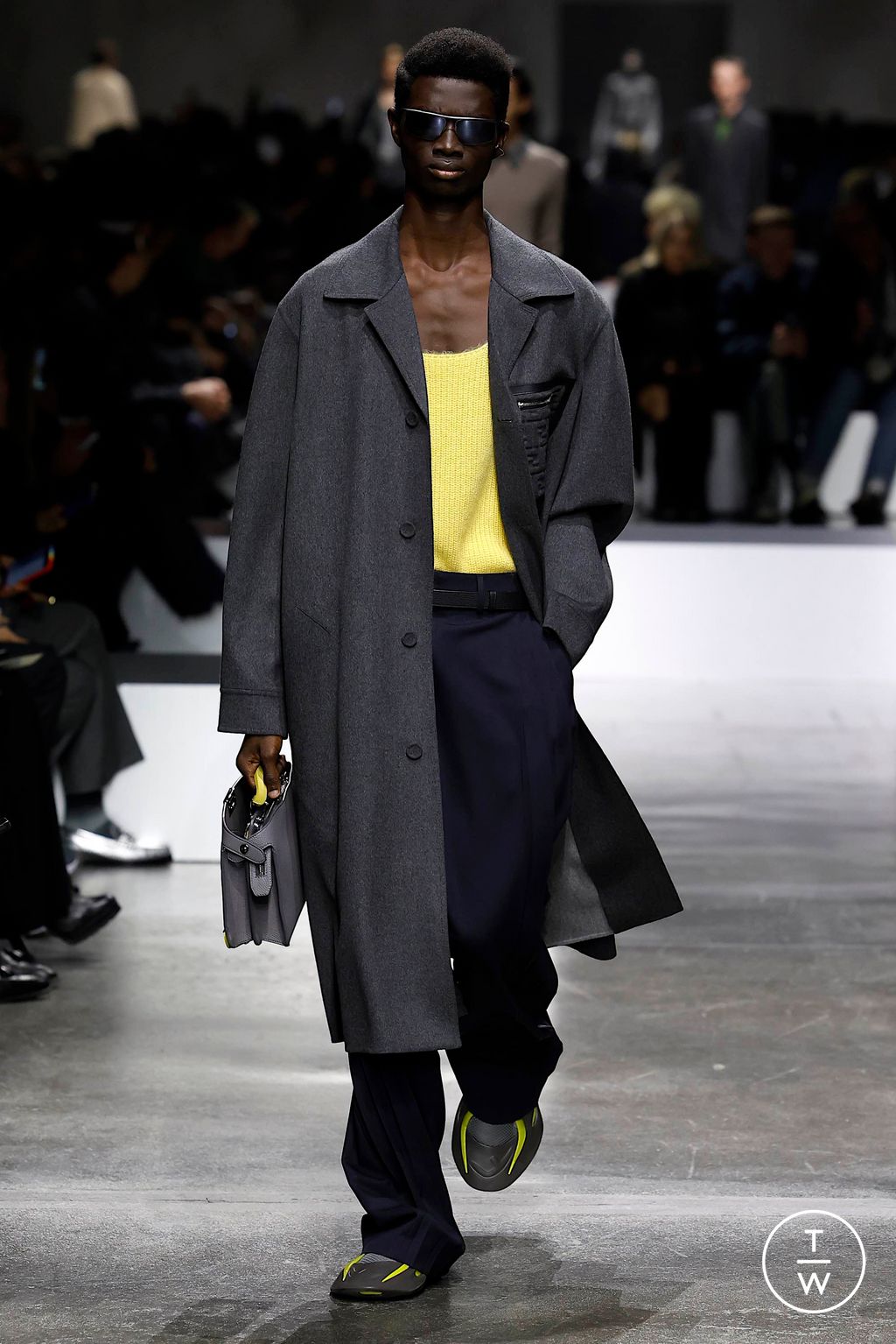 Fashion Week Milan Fall/Winter 2024 look 36 de la collection Fendi menswear