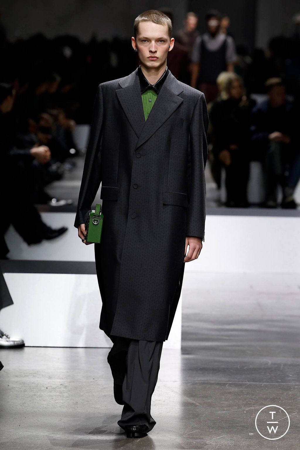 Fashion Week Milan Fall/Winter 2024 look 45 from the Fendi collection menswear