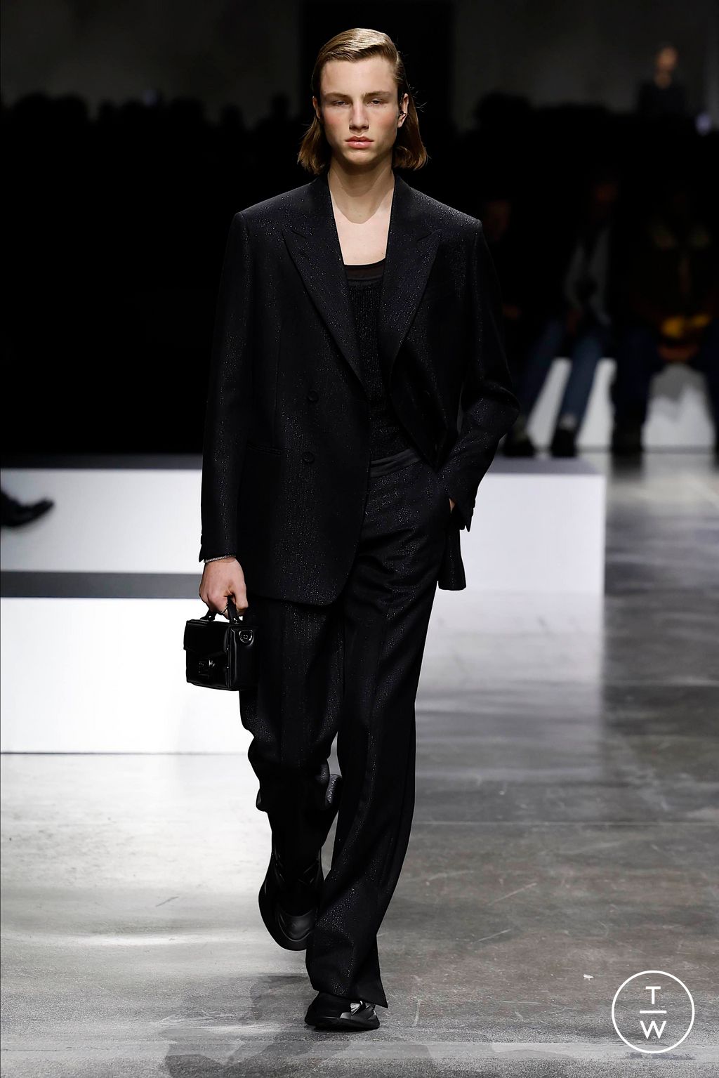 Fashion Week Milan Fall/Winter 2024 look 52 from the Fendi collection menswear