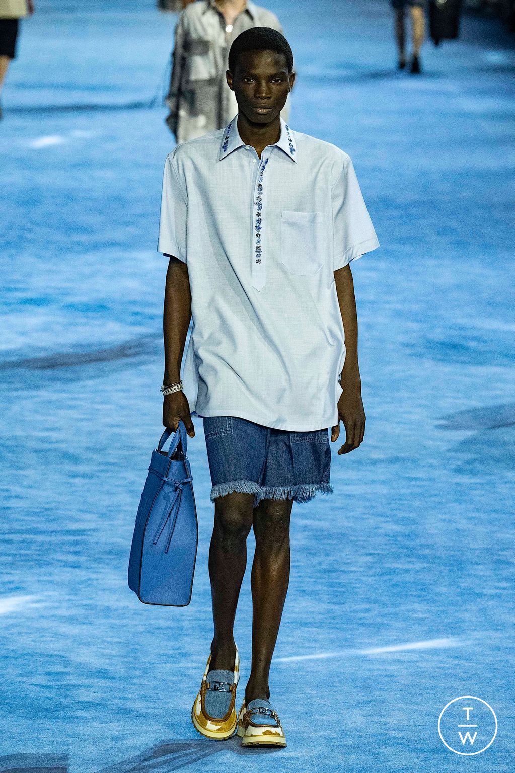 Fashion Week Milan Spring/Summer 2023 look 29 from the Fendi collection menswear