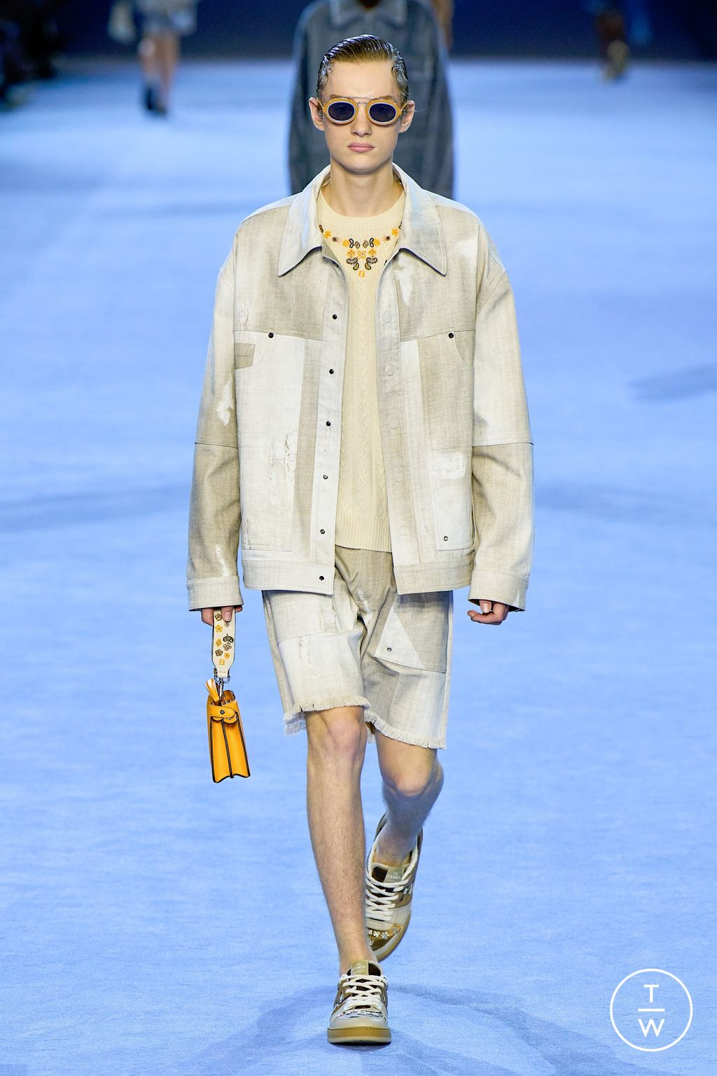 Fashion Week Milan Spring/Summer 2023 look 33 from the Fendi collection 男装